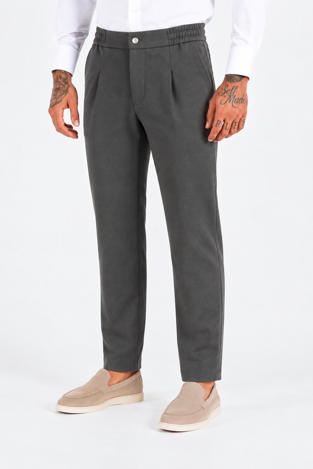Tapered Pantalon Grey - Frankie's