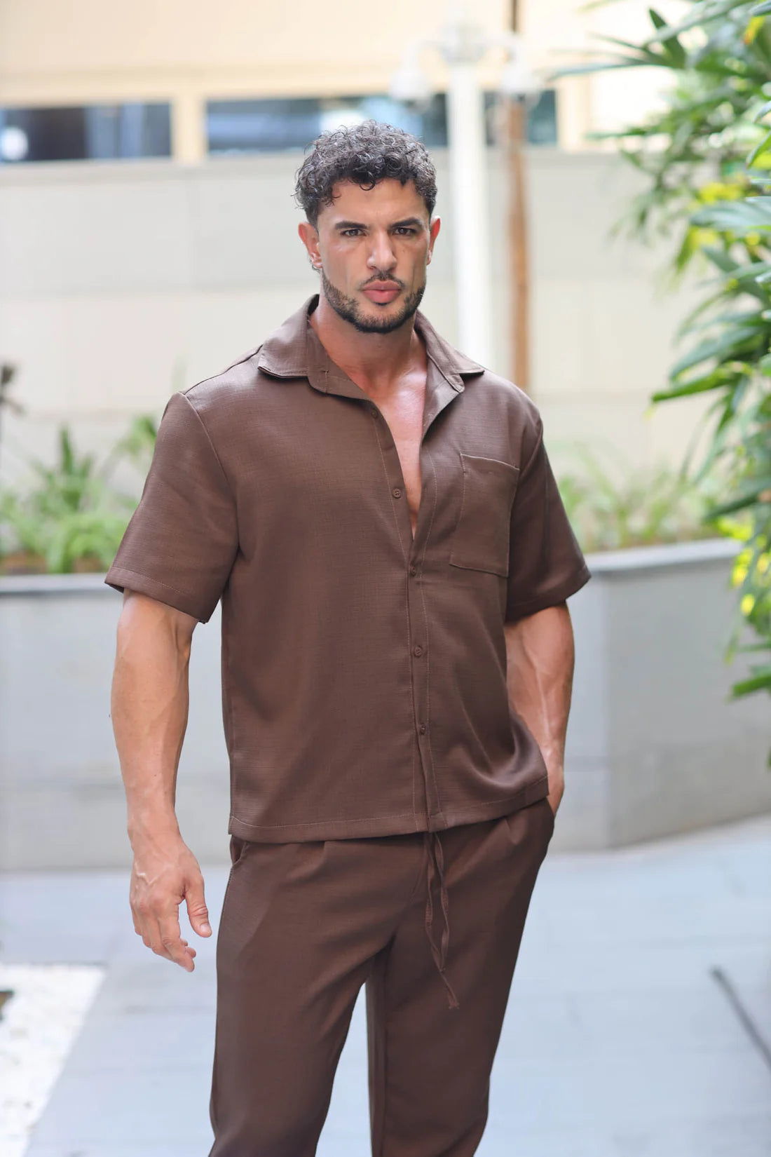 Two Piece Set Cuba Brown - Frankie's