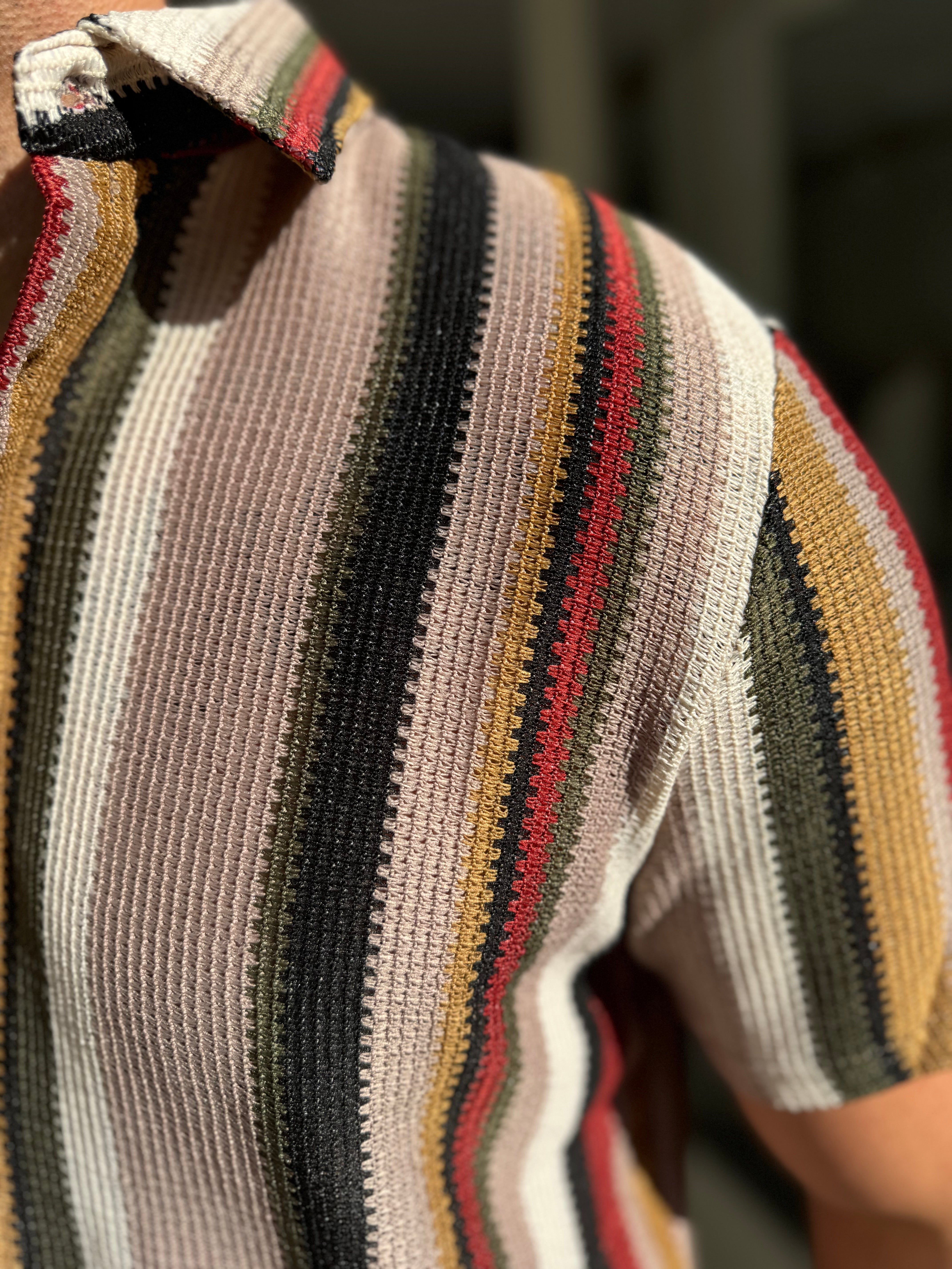 Hemd Medellin beige khaki grün