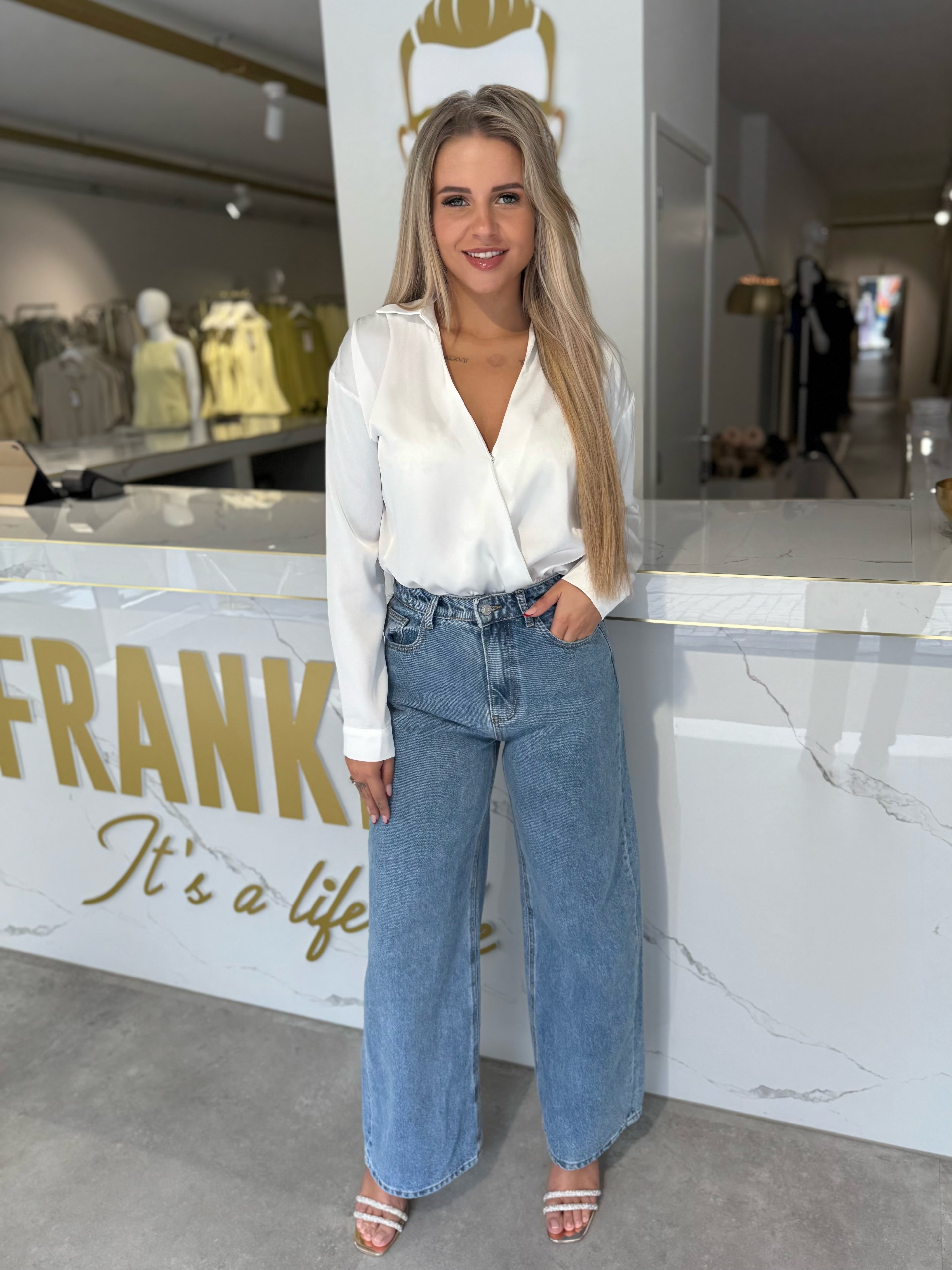 Satin body white - Frankie's