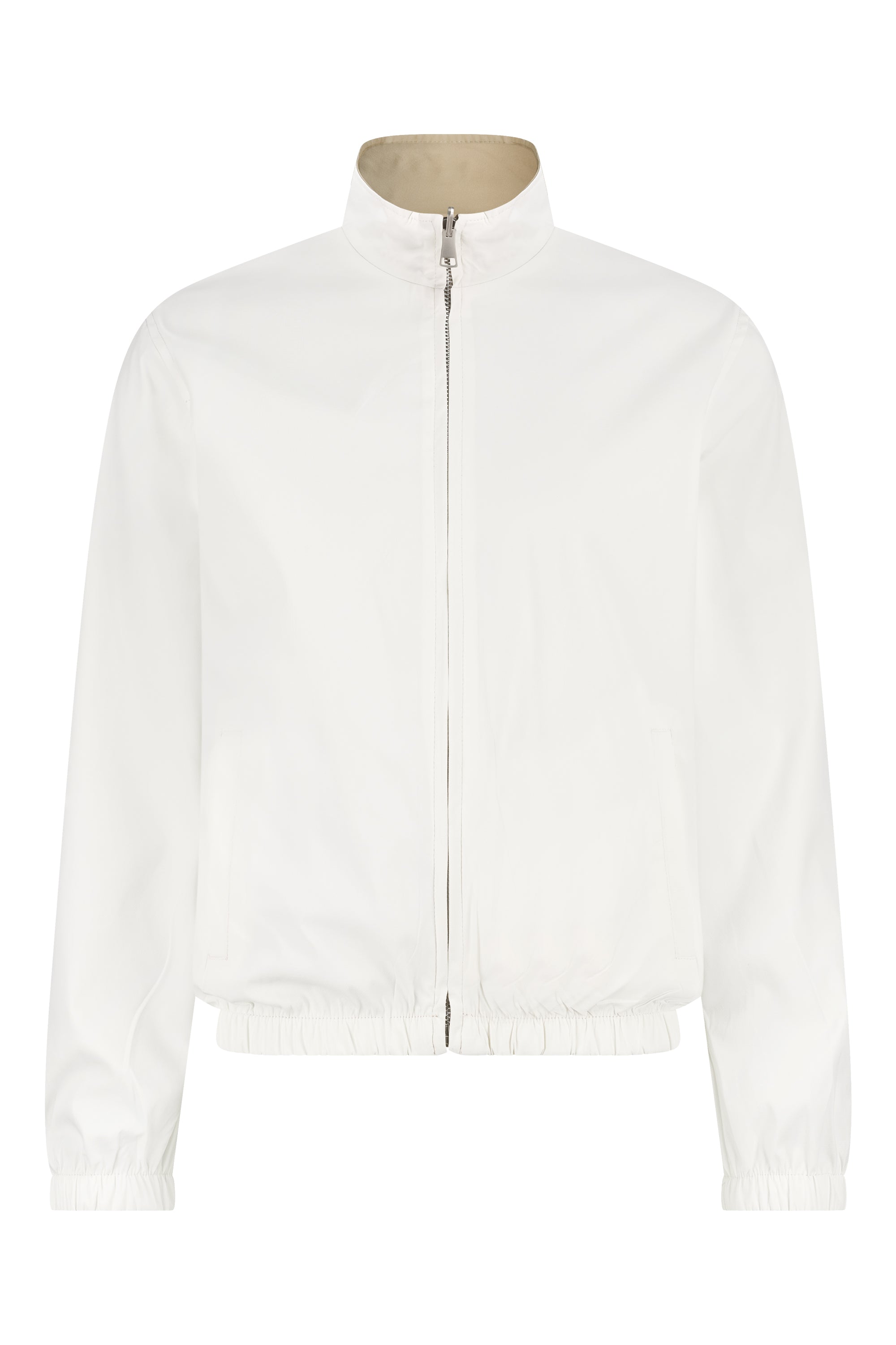 Reversible summer jacket camel beige - Frankie's