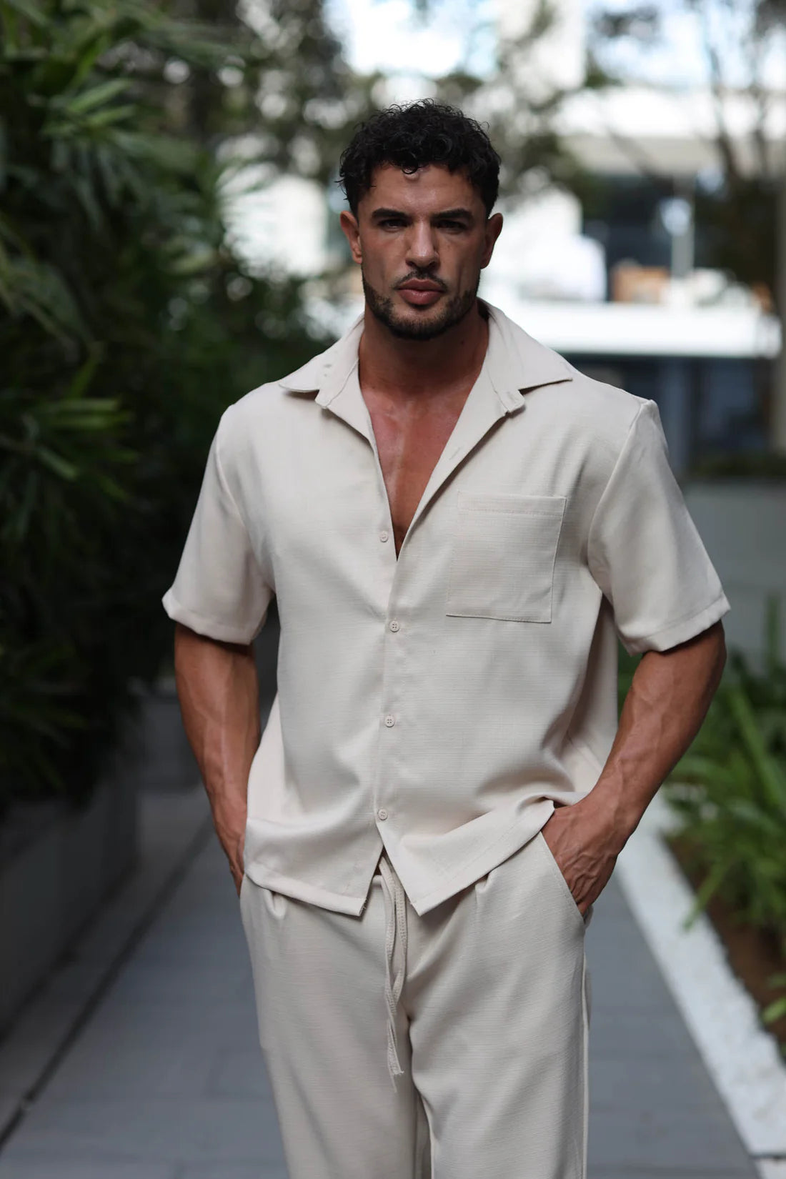 Two Piece Set Cuba Beige - Frankie's