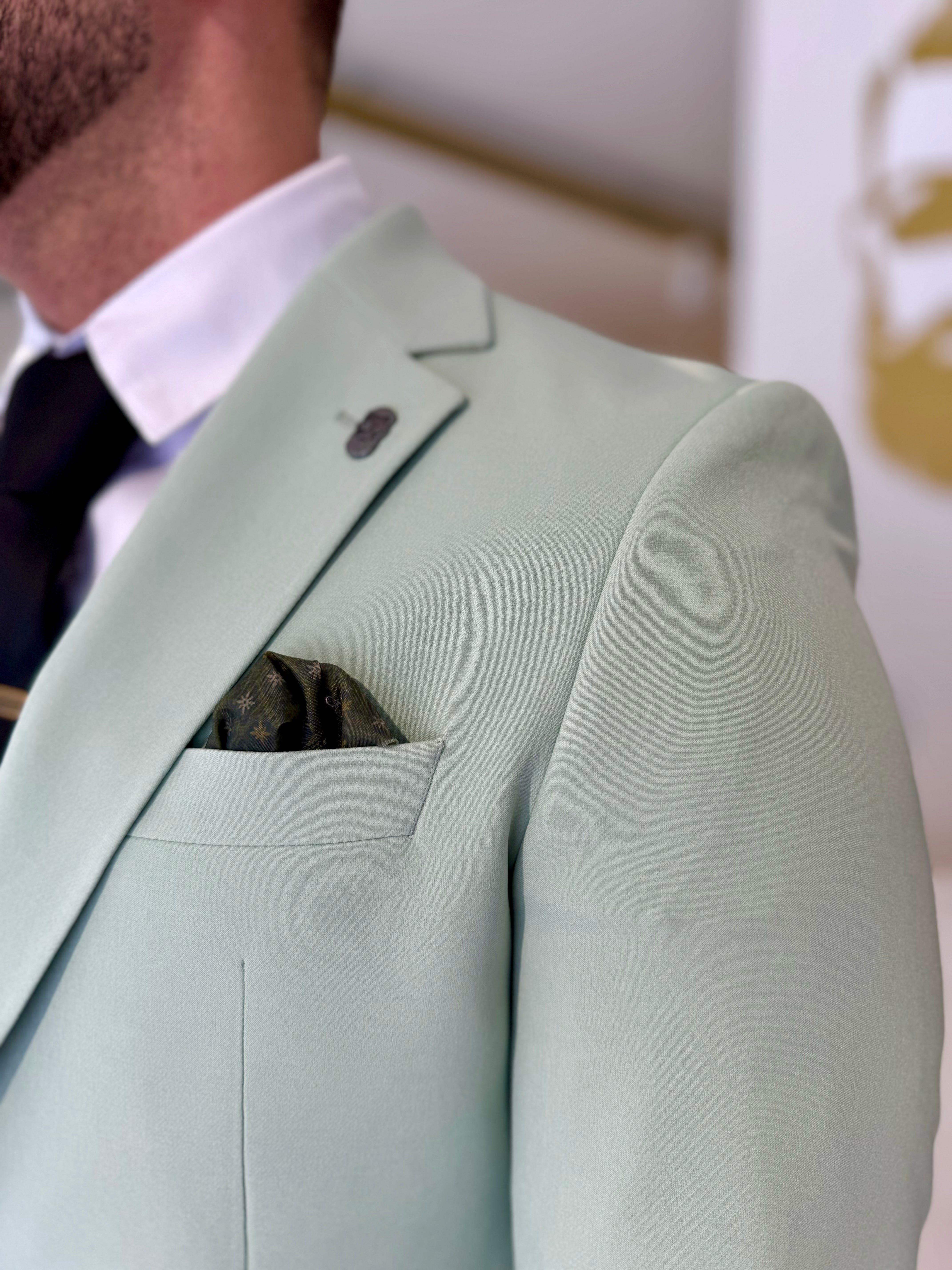 Suit two piece Ibiza mint green