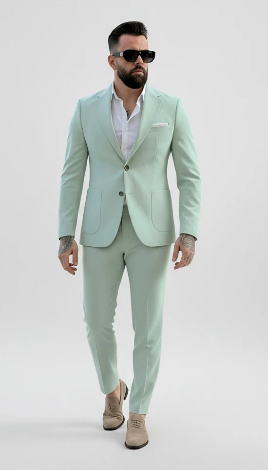 Suit two piece Ibiza mint green - Frankie's