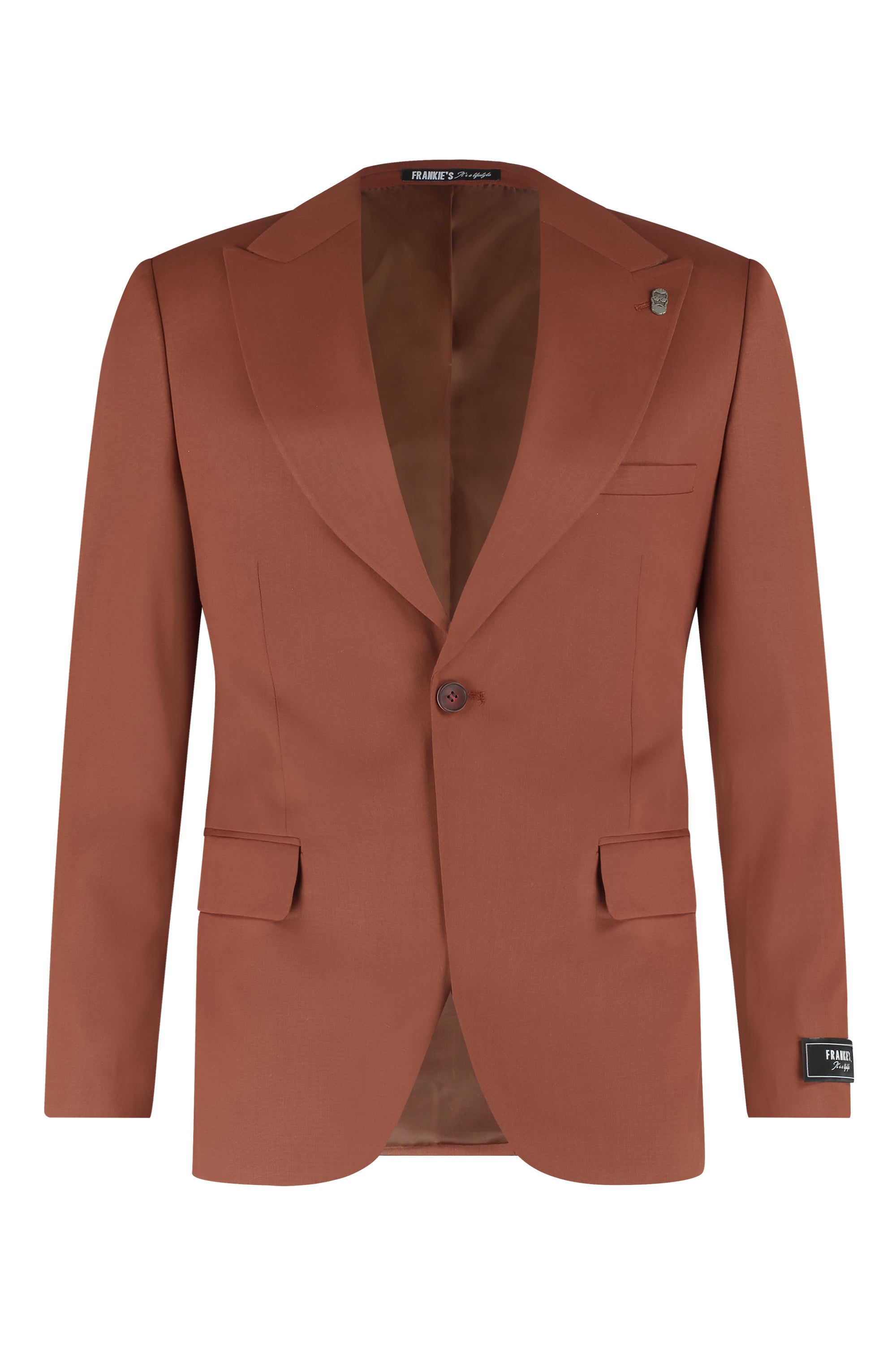 Suit Three Piece Cayenne Bronze