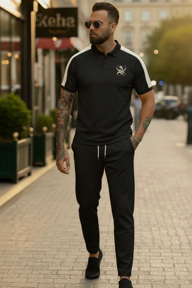 Portofino Lounge Set Black - Frankie's