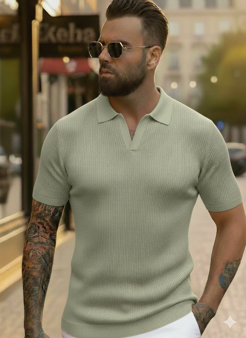 Capri Polo Sage Green - Frankie's