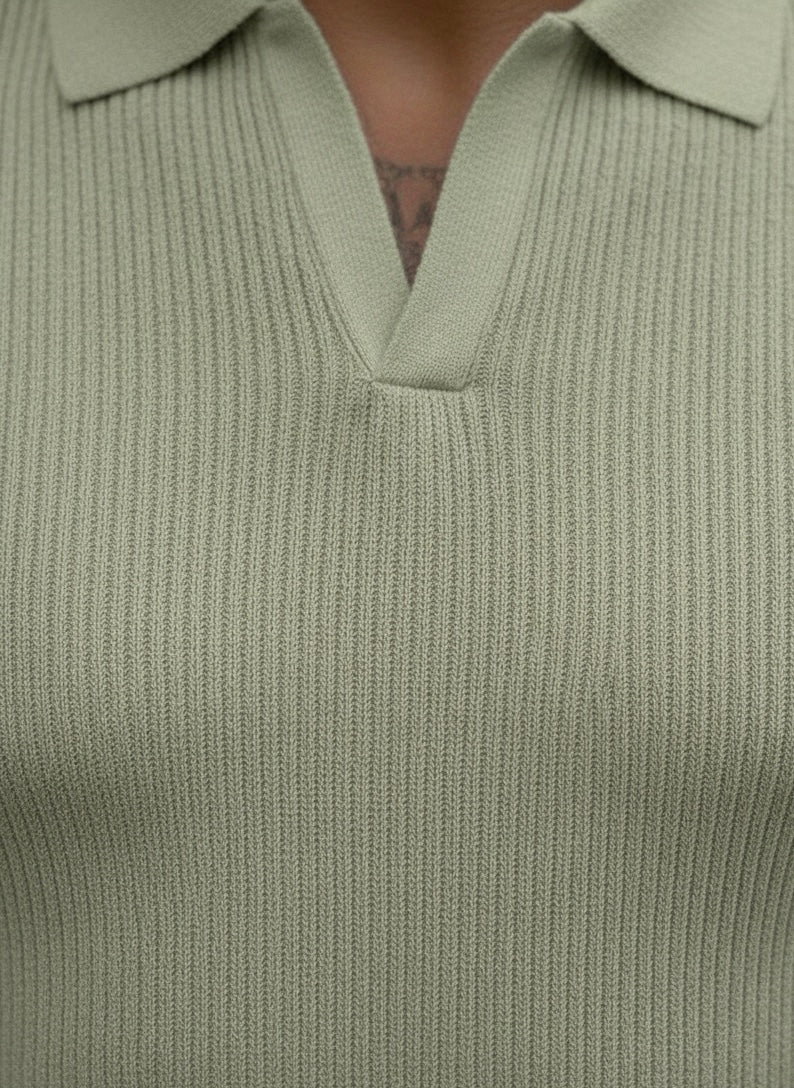 Capri Polo Sage Green - Frankie's