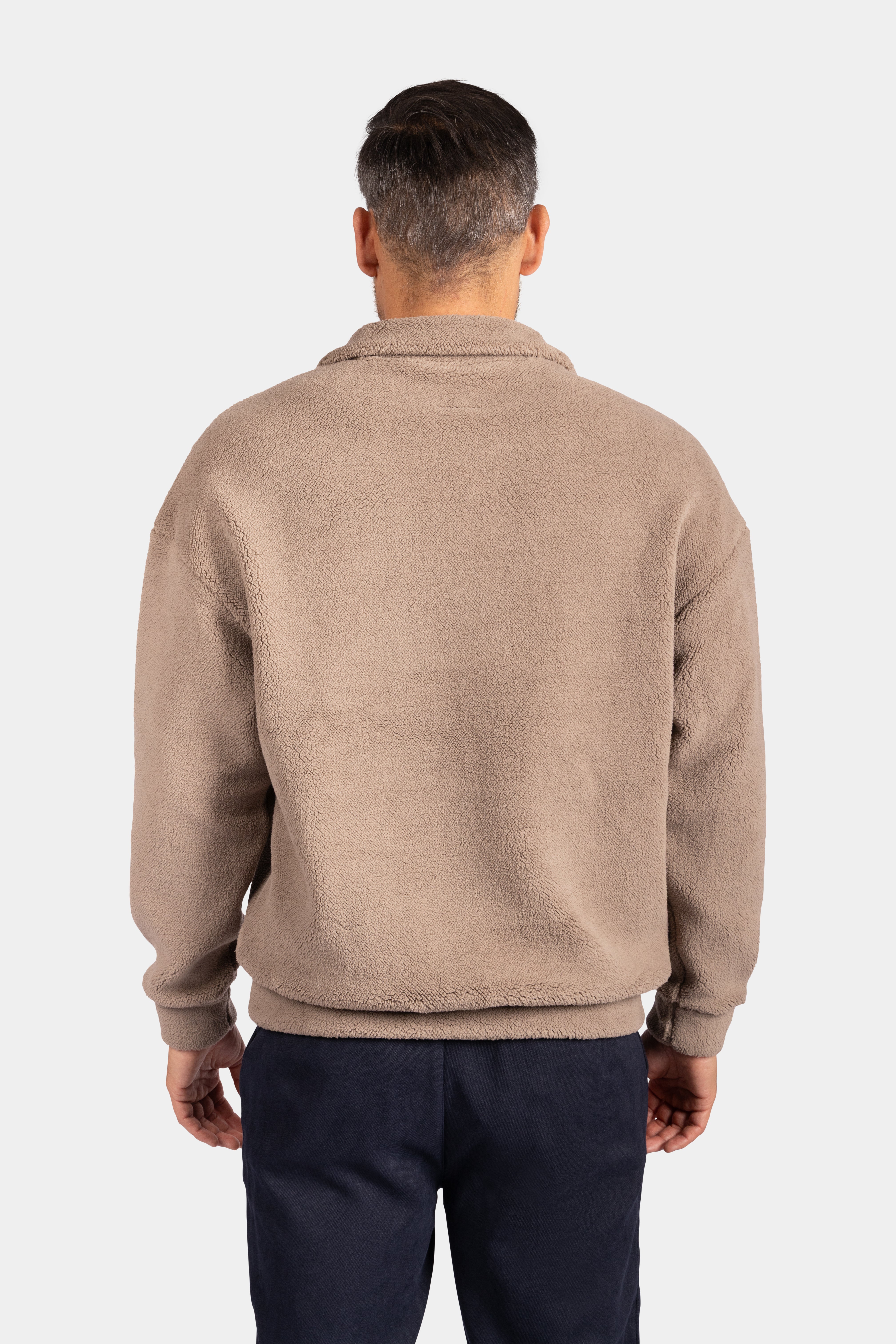 Classic Zip Fleece Pullover - Green