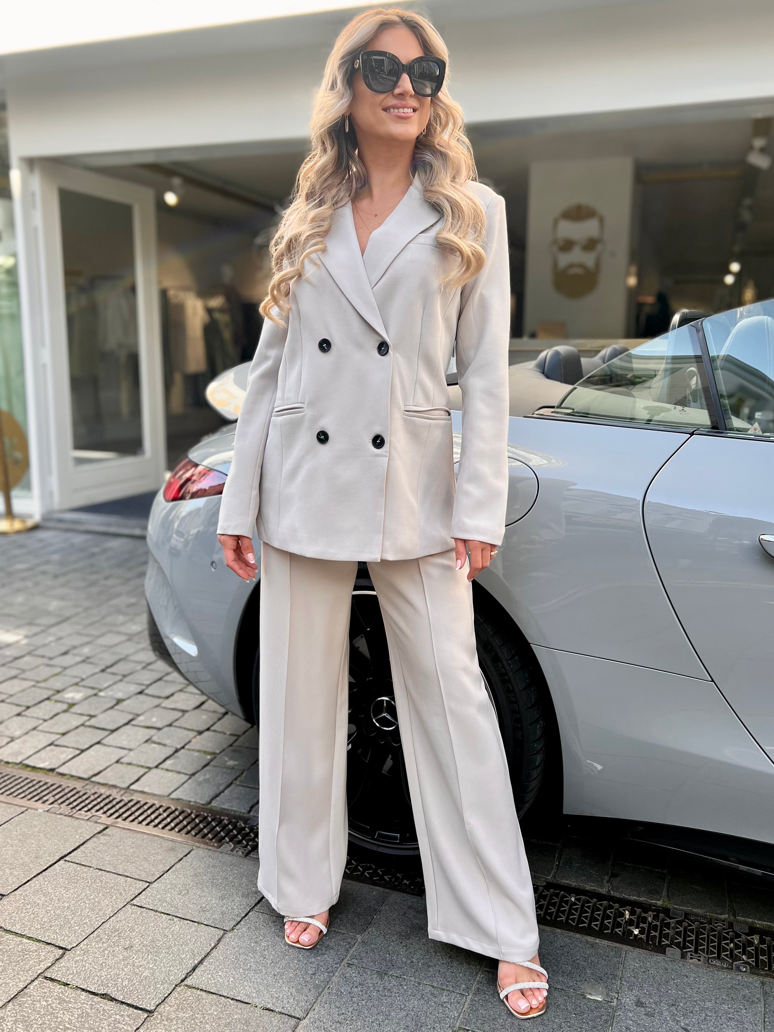 Two piece suit beige - Frankie's