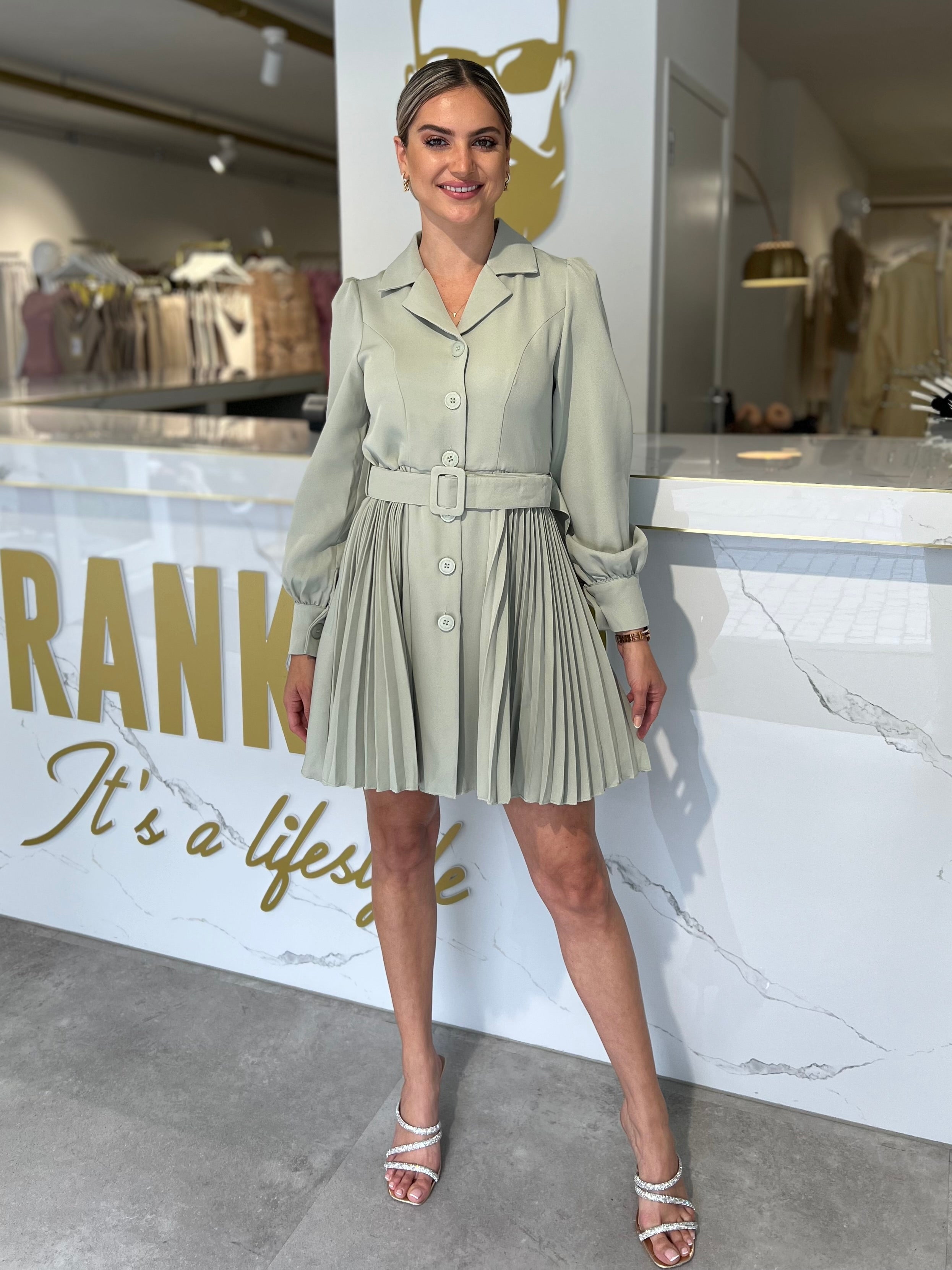 Dress Ibiza mint green