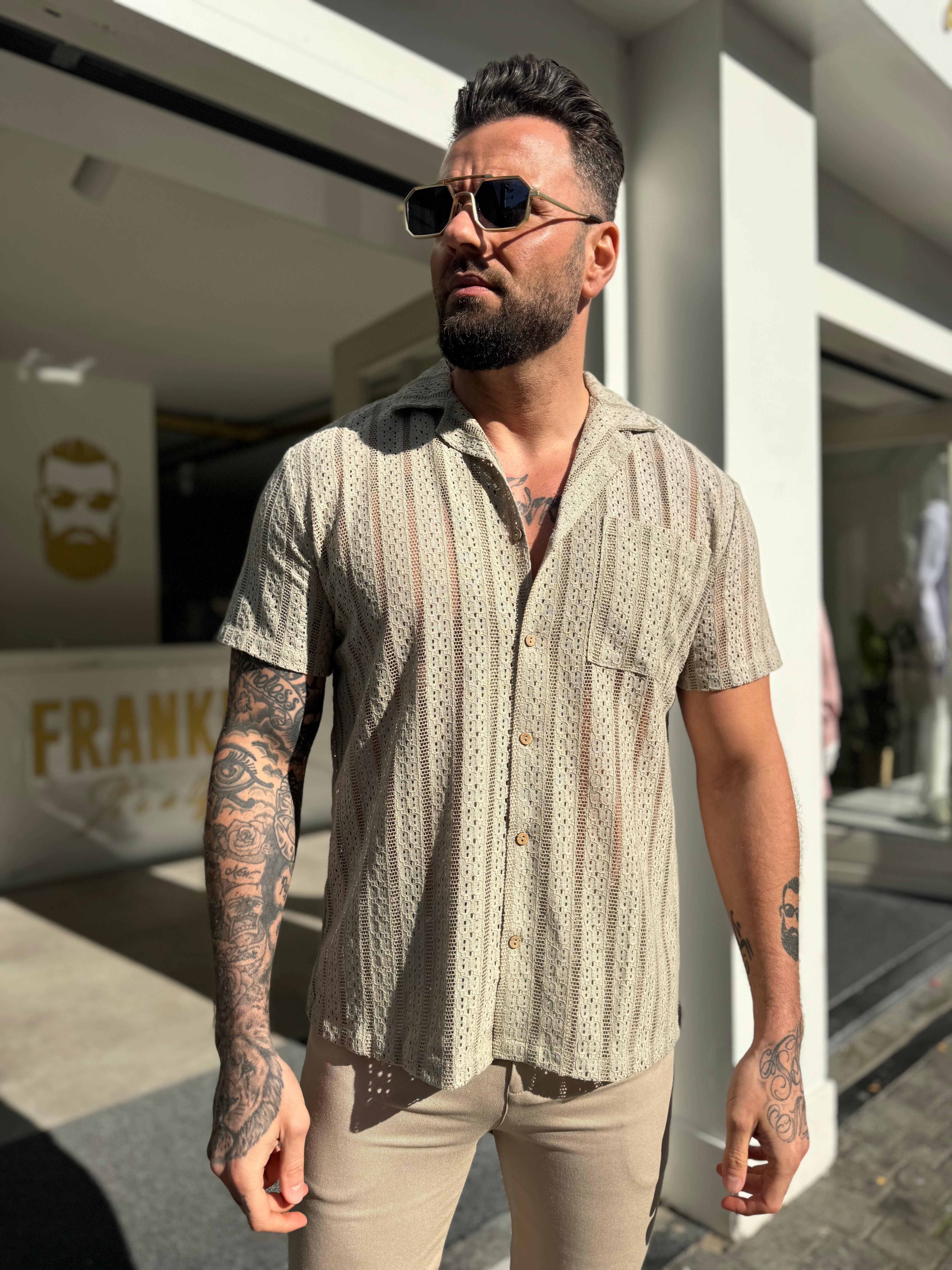Coachella-Shirt beige