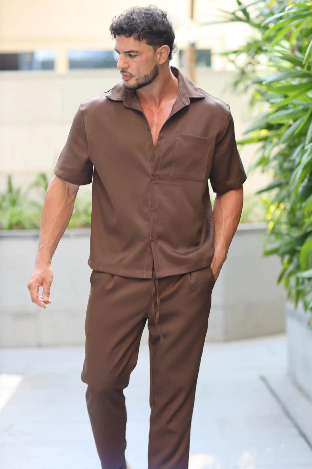 Two Piece Set Cuba Brown - Frankie's