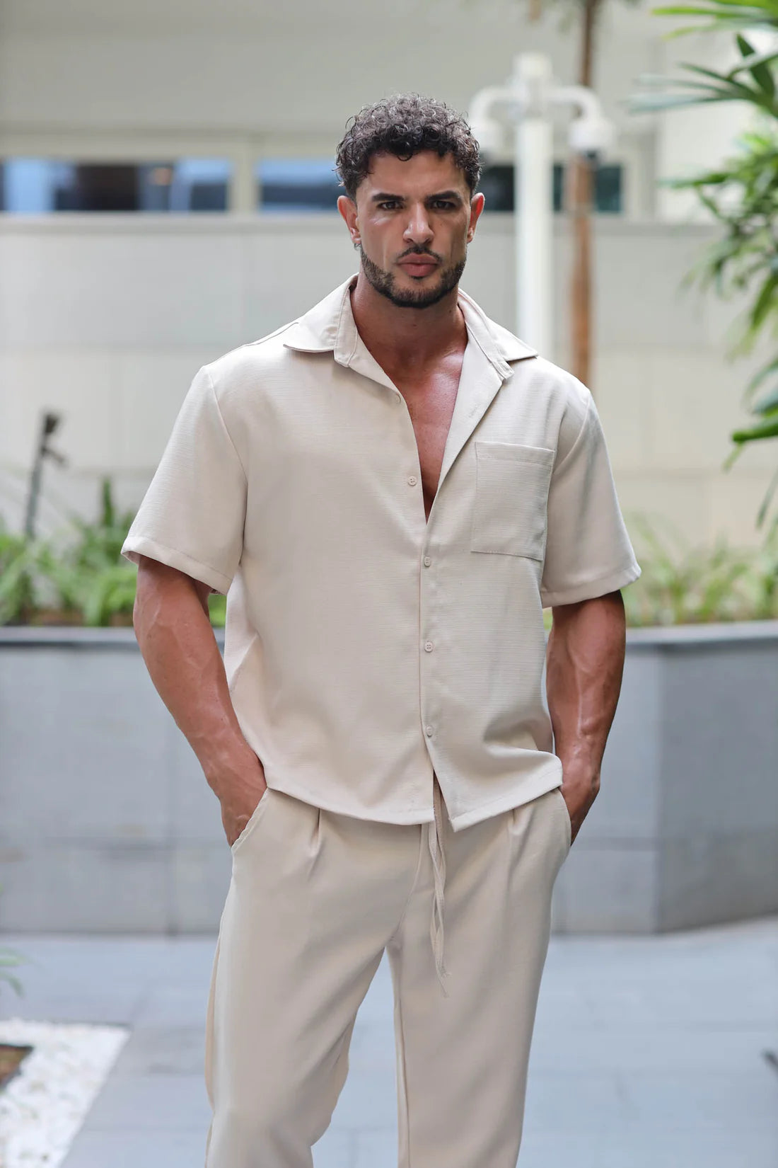 Two Piece Set Cuba Beige