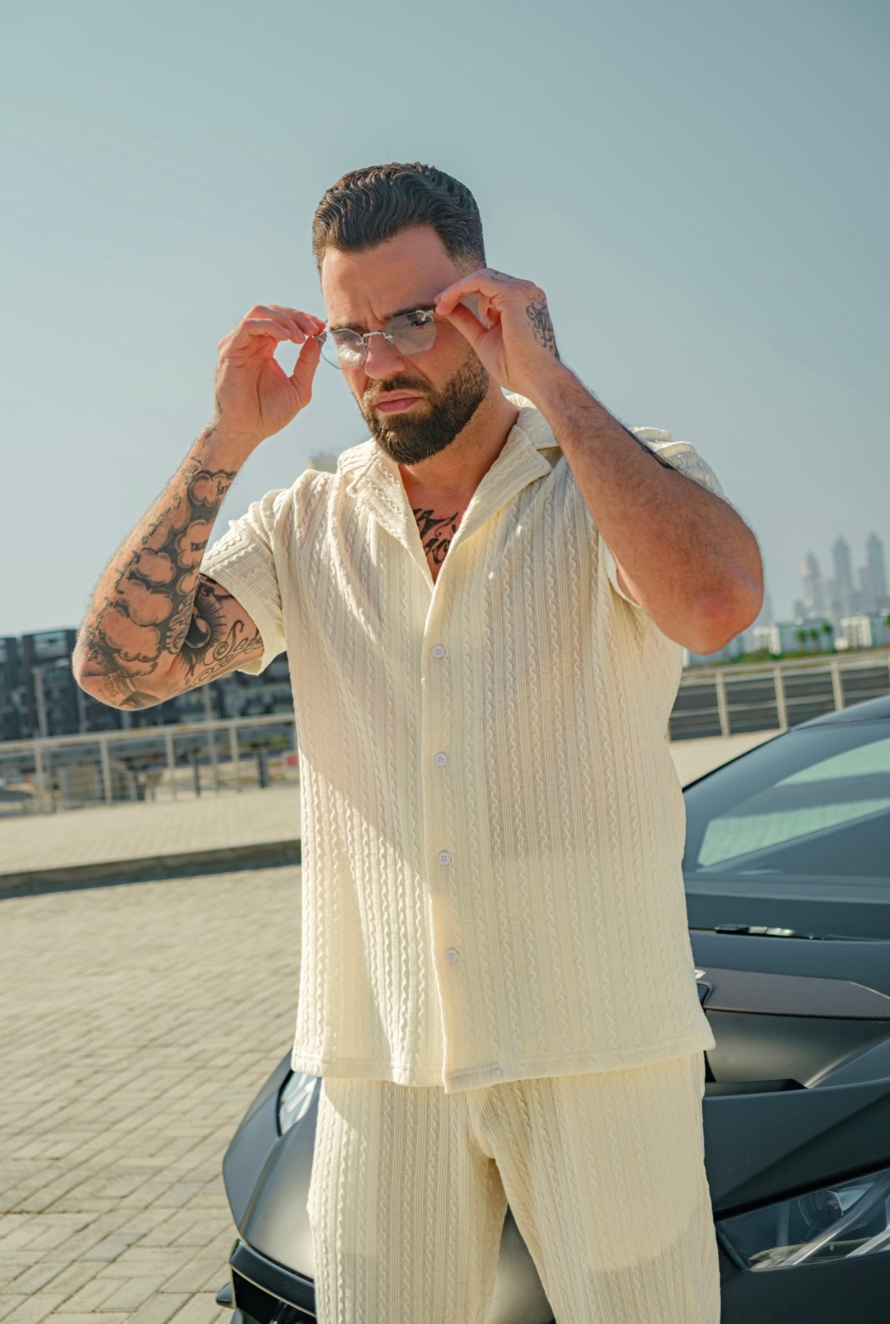 Summer set Ushuaia trousers & shirt cream