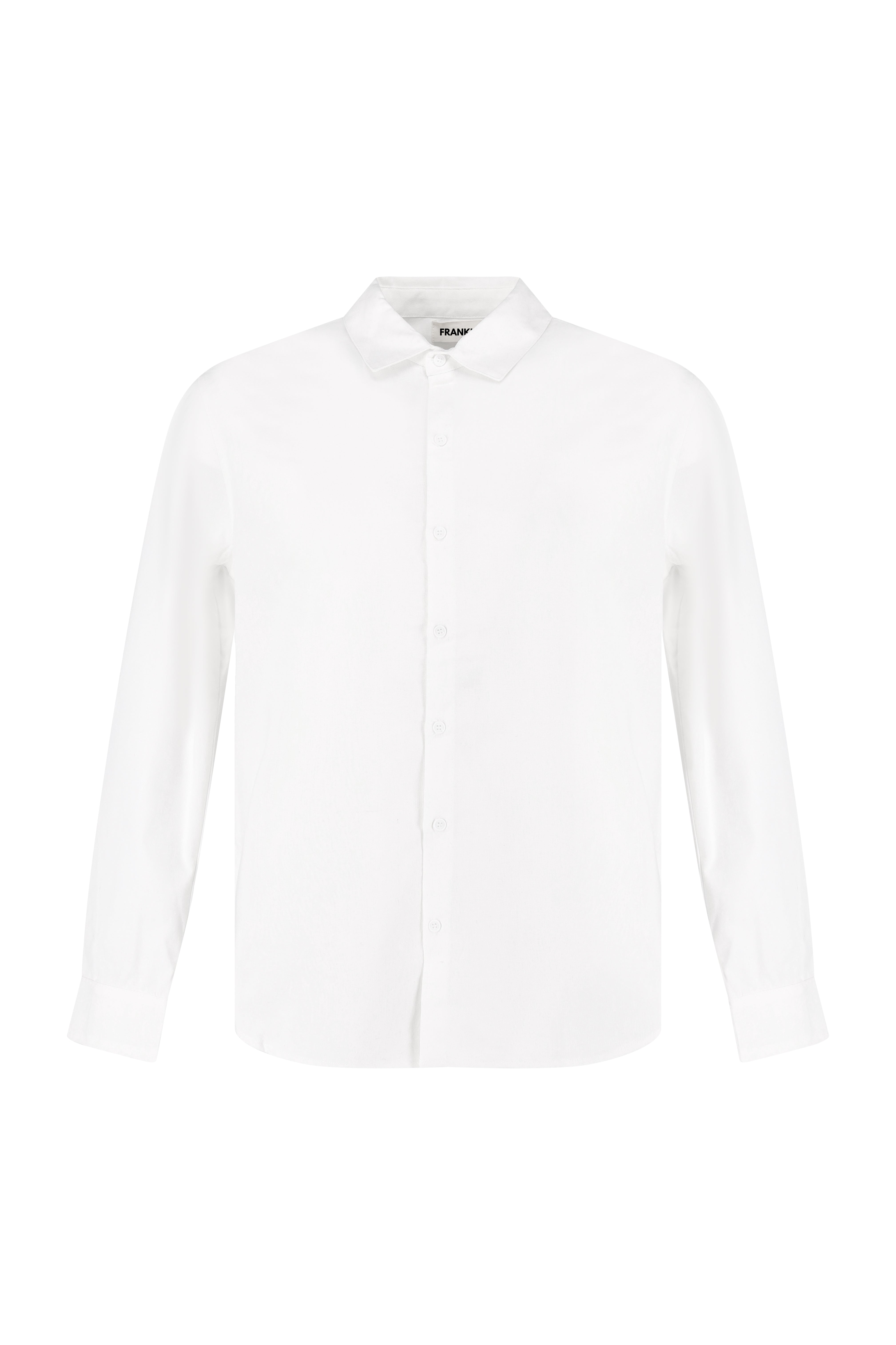 Classic Oxford Shirt - White - Frankie's