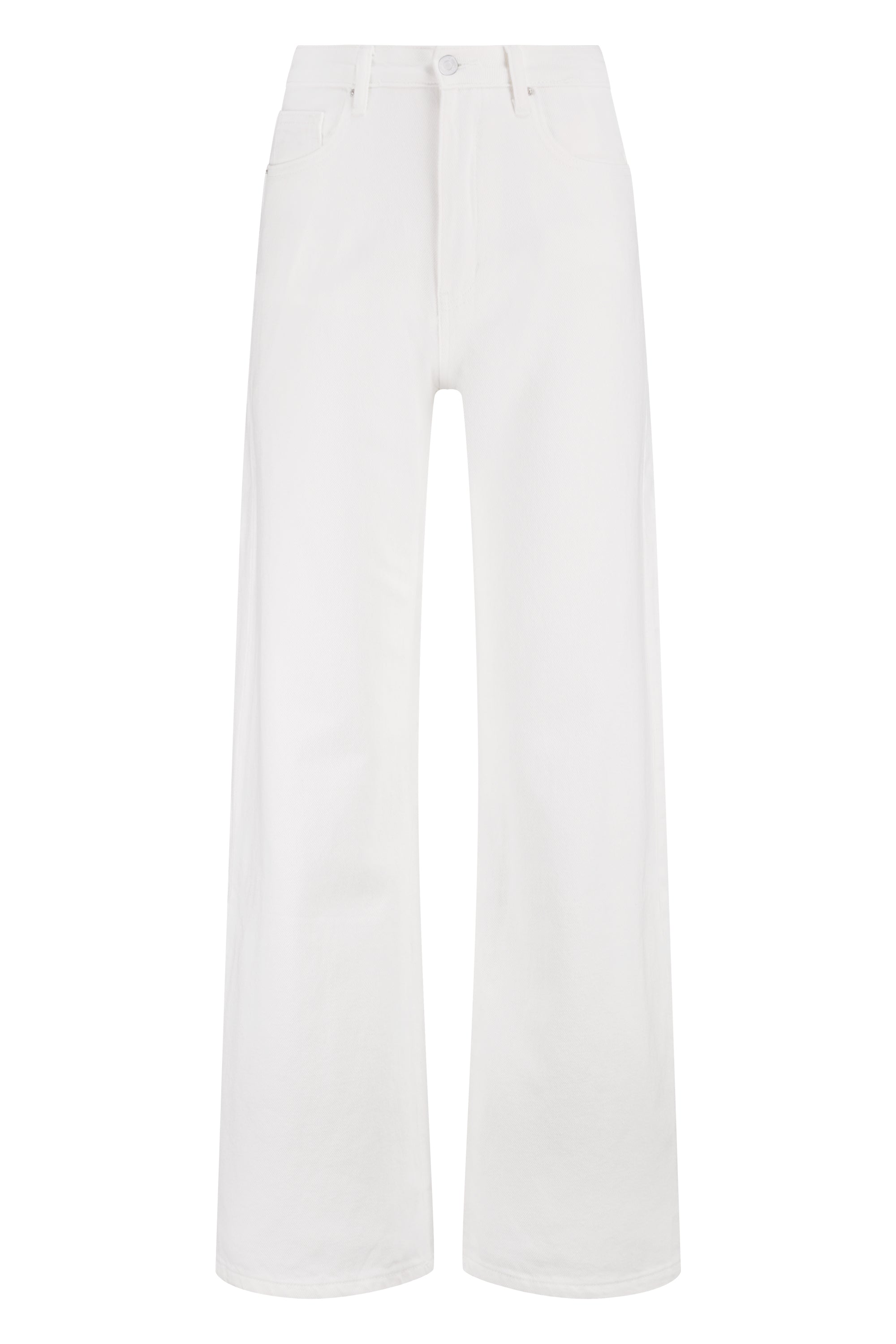 Wide leg jeans white