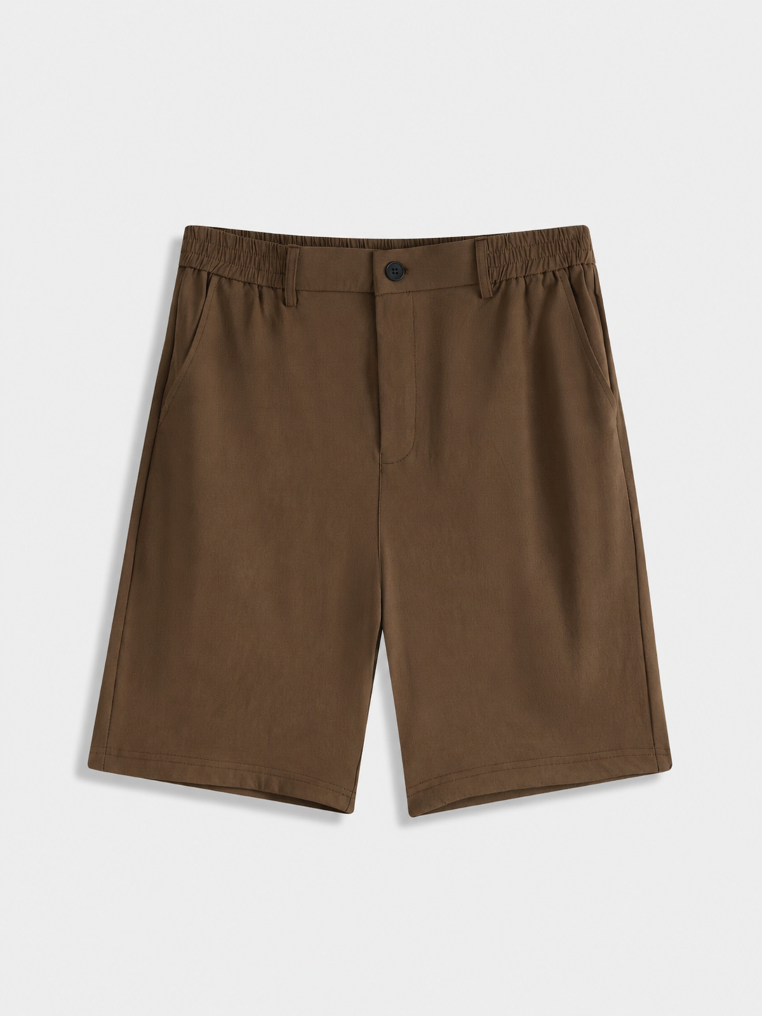 Monaco Tailored Shorts – Chocolate Brown