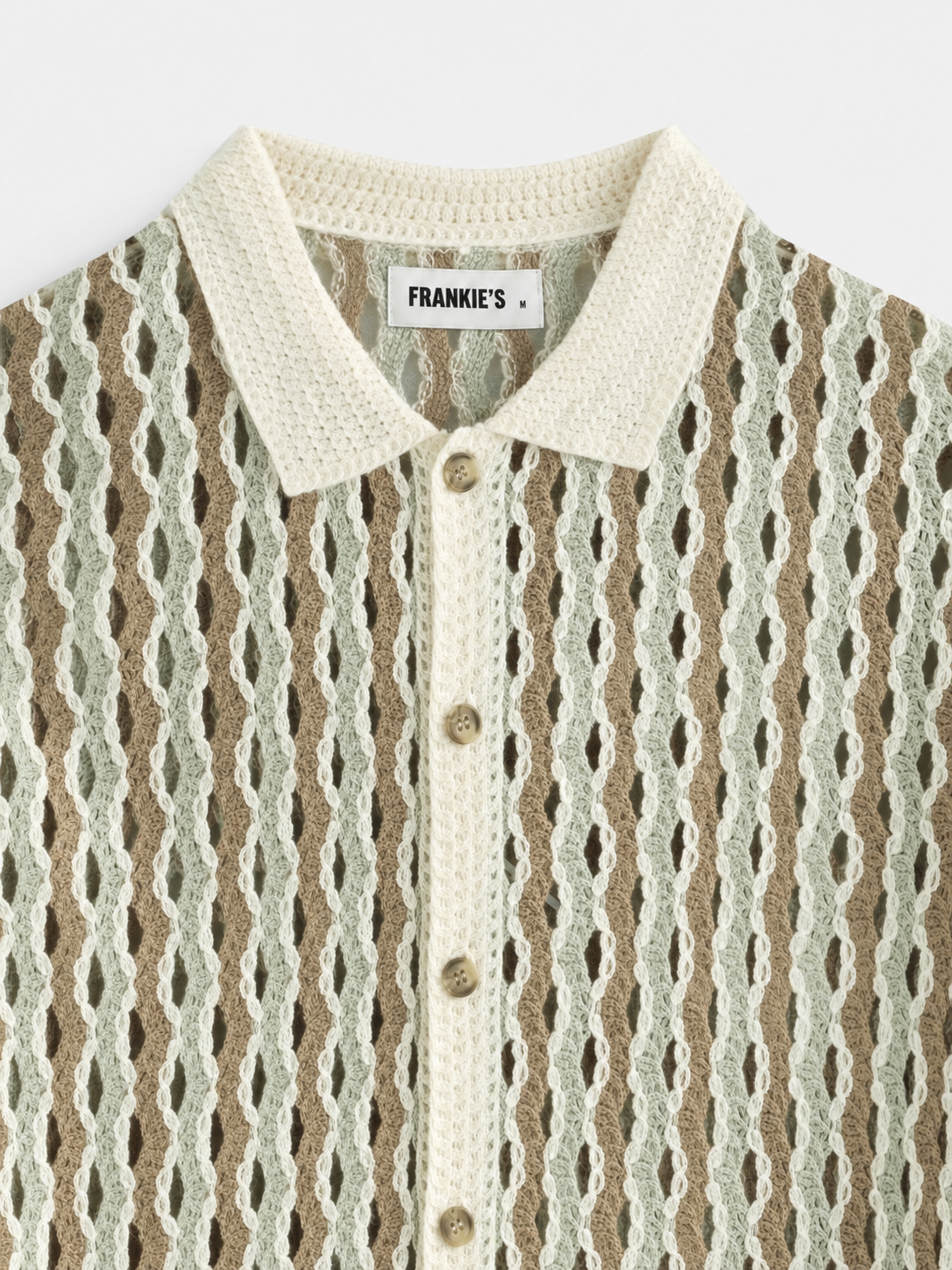 Evia Knitted Shirt Ecru