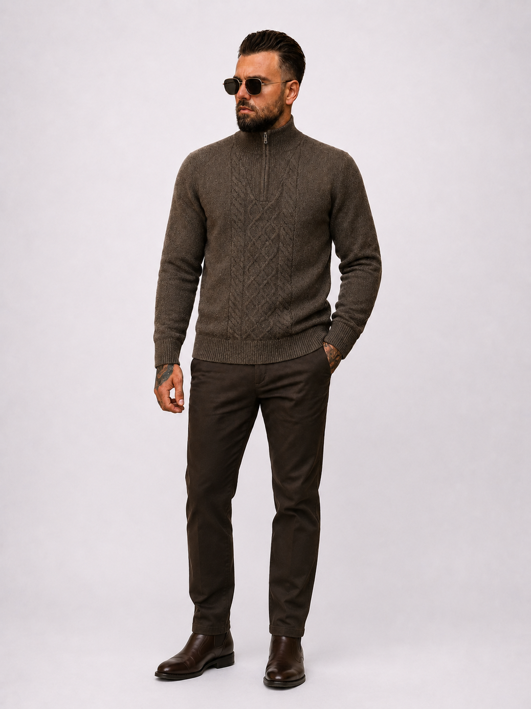 Sweater Wellington Brown - Frankie's
