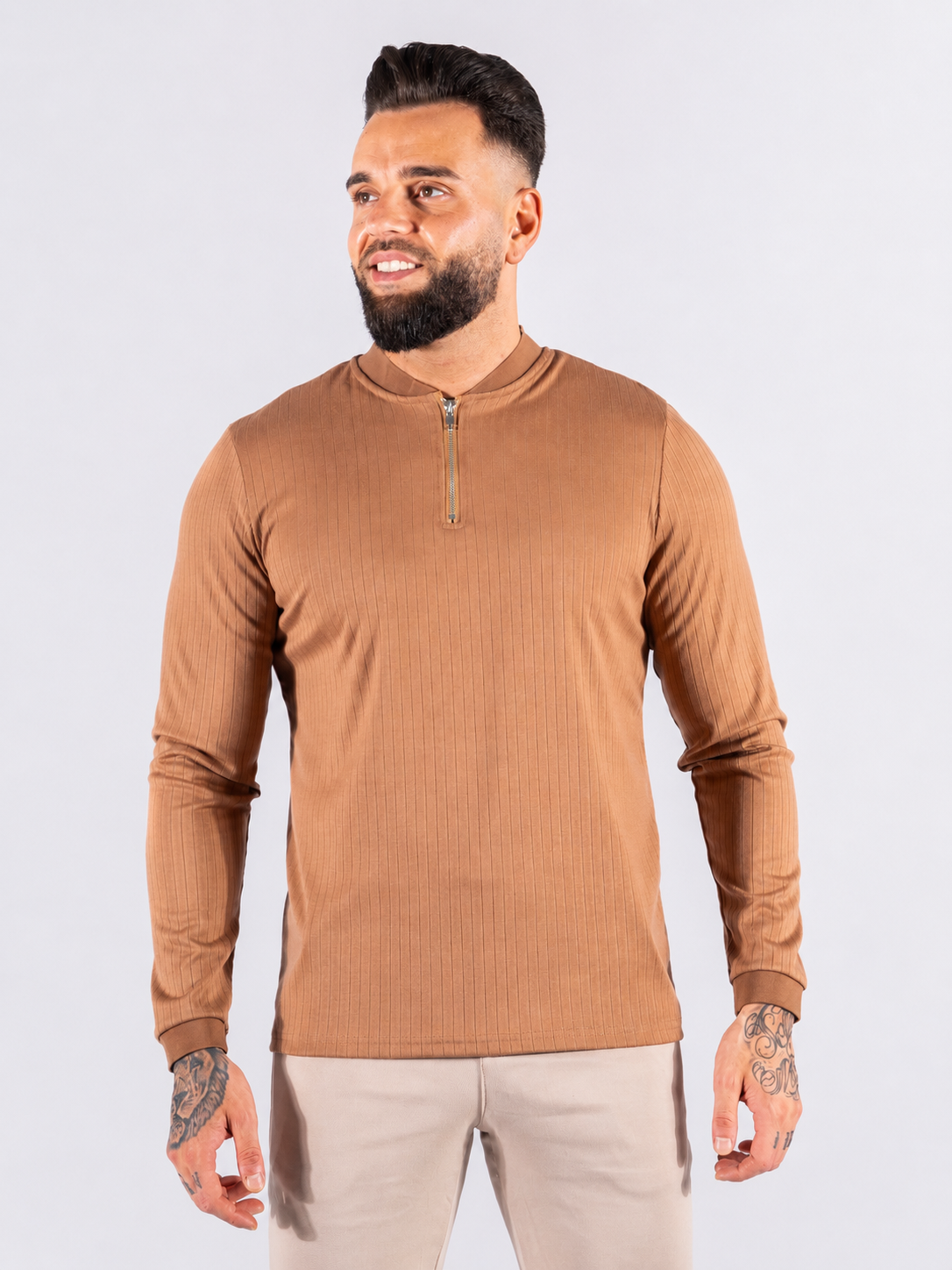 Zipper Montreal light brown - Frankie's