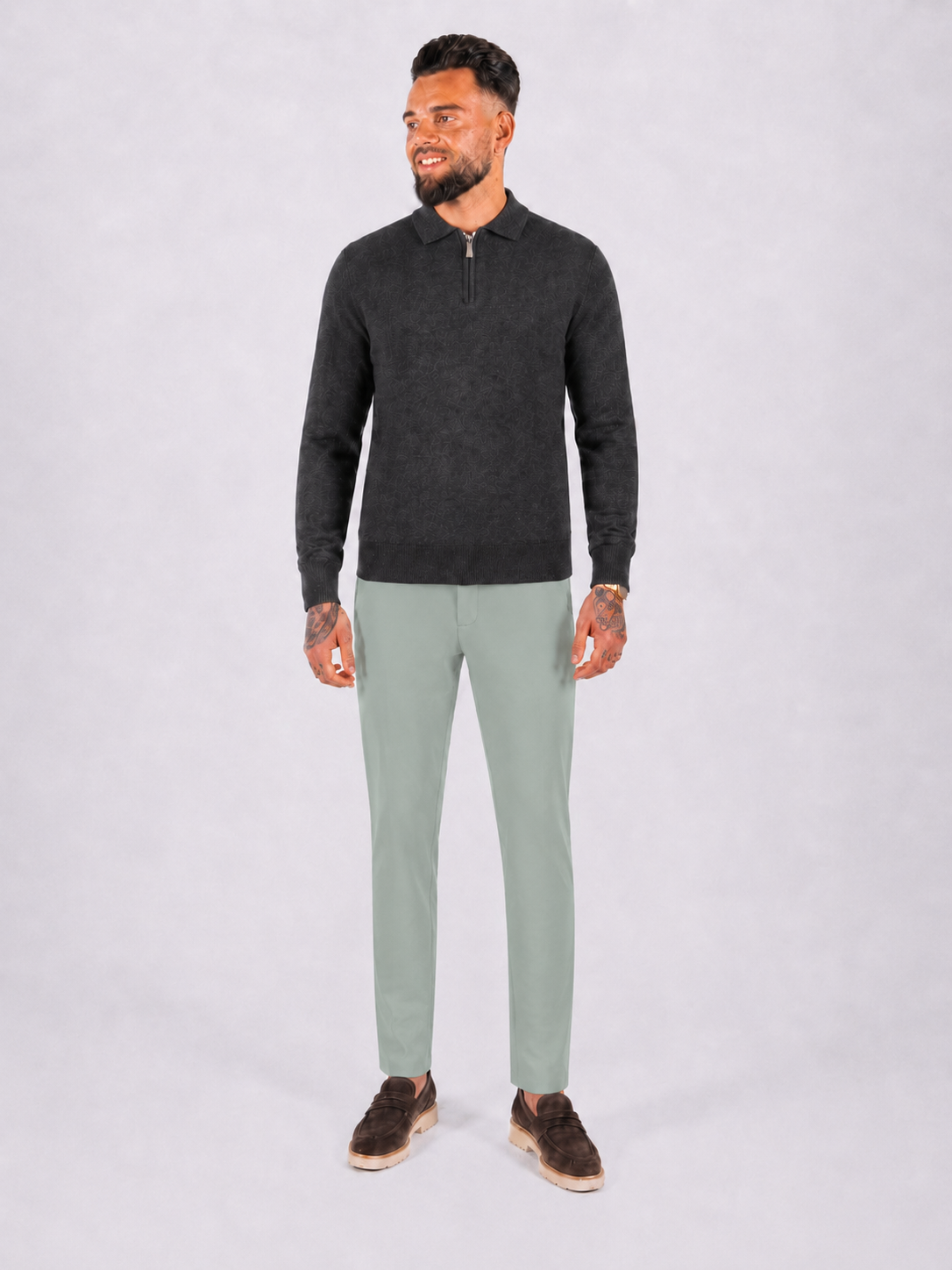 Pantalon jogger comfort green - Frankie's