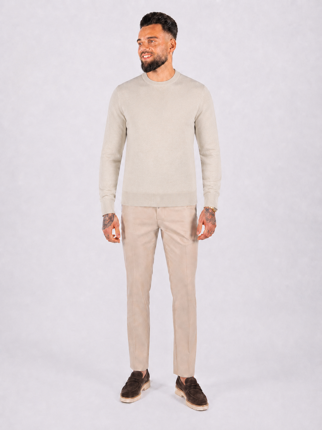 Pullover knitwear beige - Frankie's