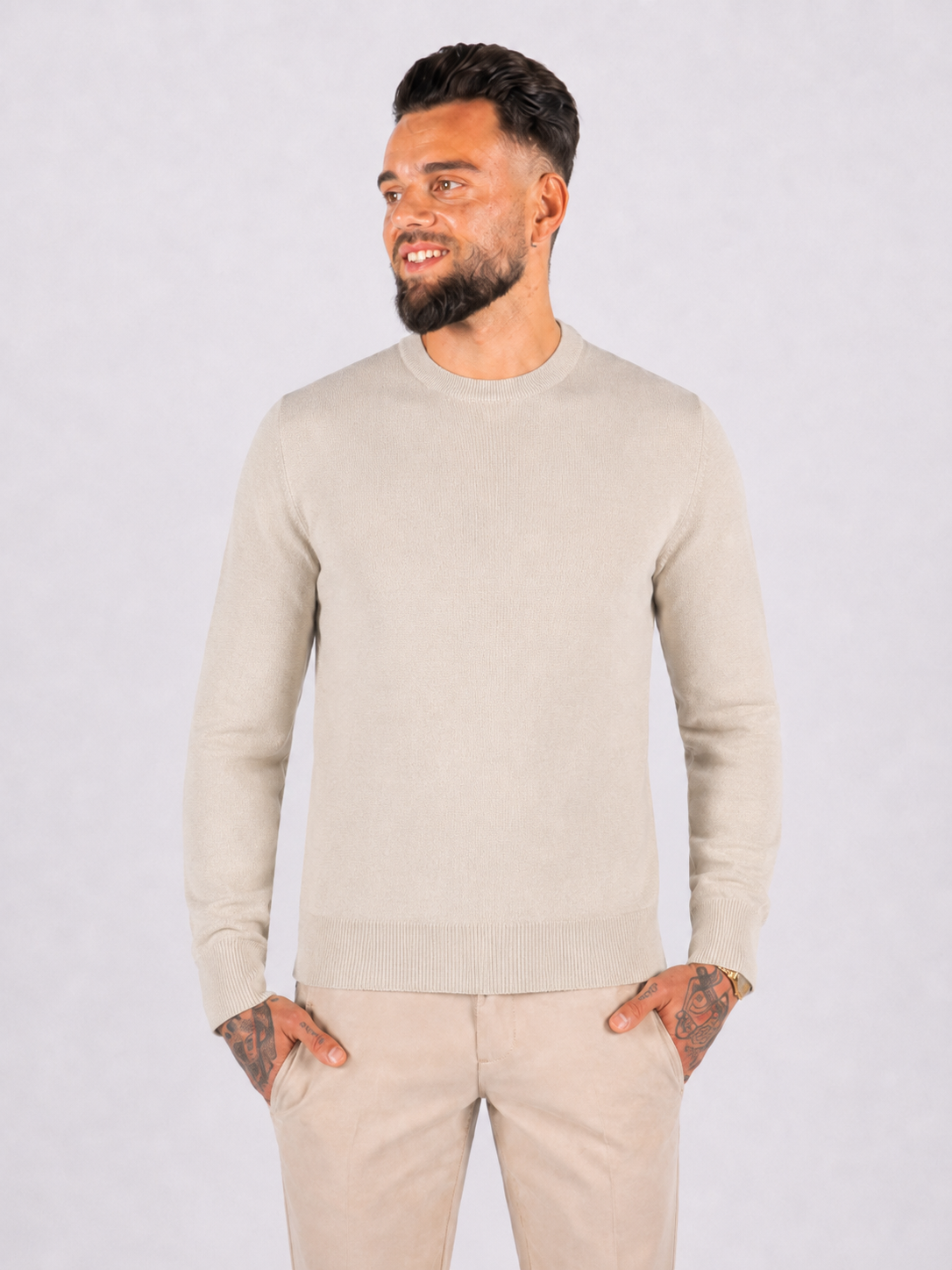 Pullover knitwear beige - Frankie's
