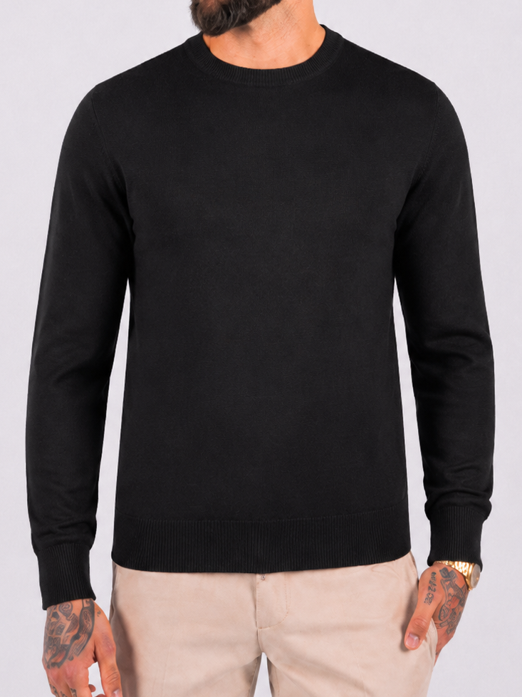 Pullover knitwear black - Frankie's