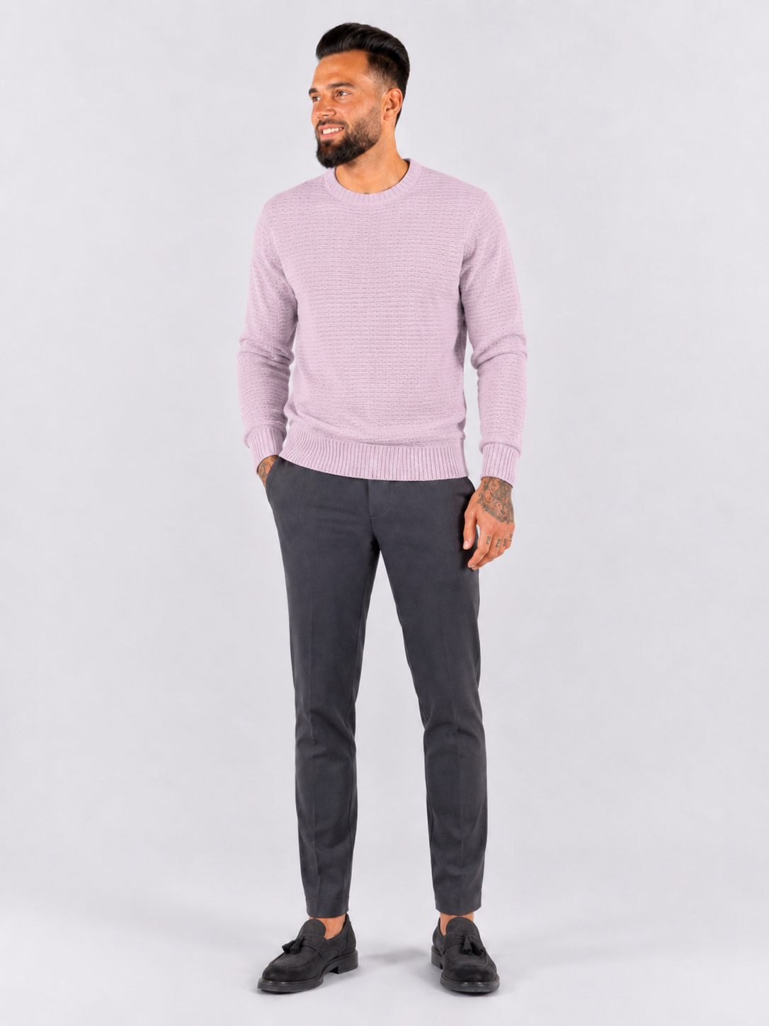 Crewneck Knit Lilac - Frankie's