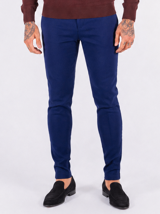 Super stretch pantalon navy blue - Frankie's