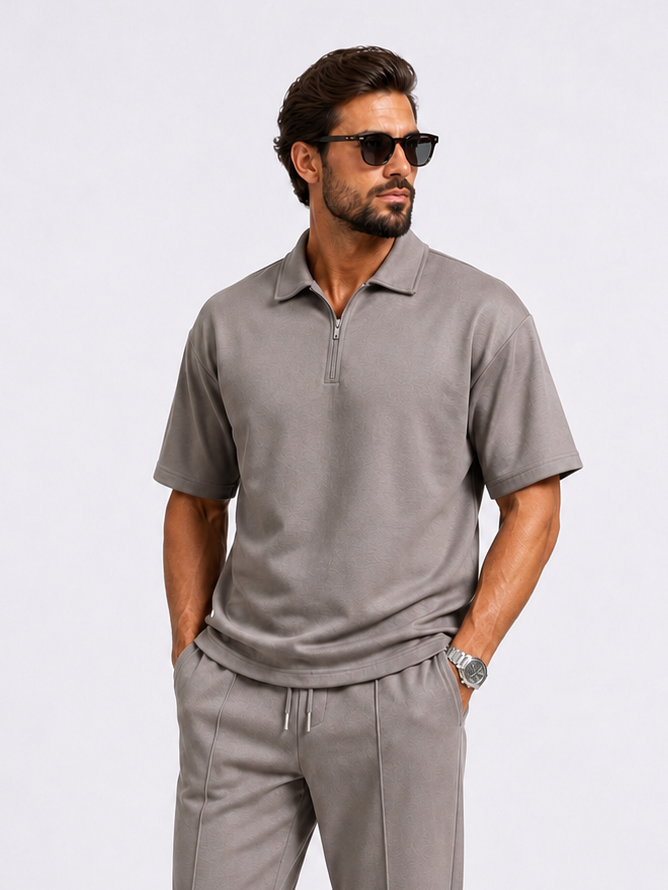 Milano Oversized Set Taupe - Frankie's