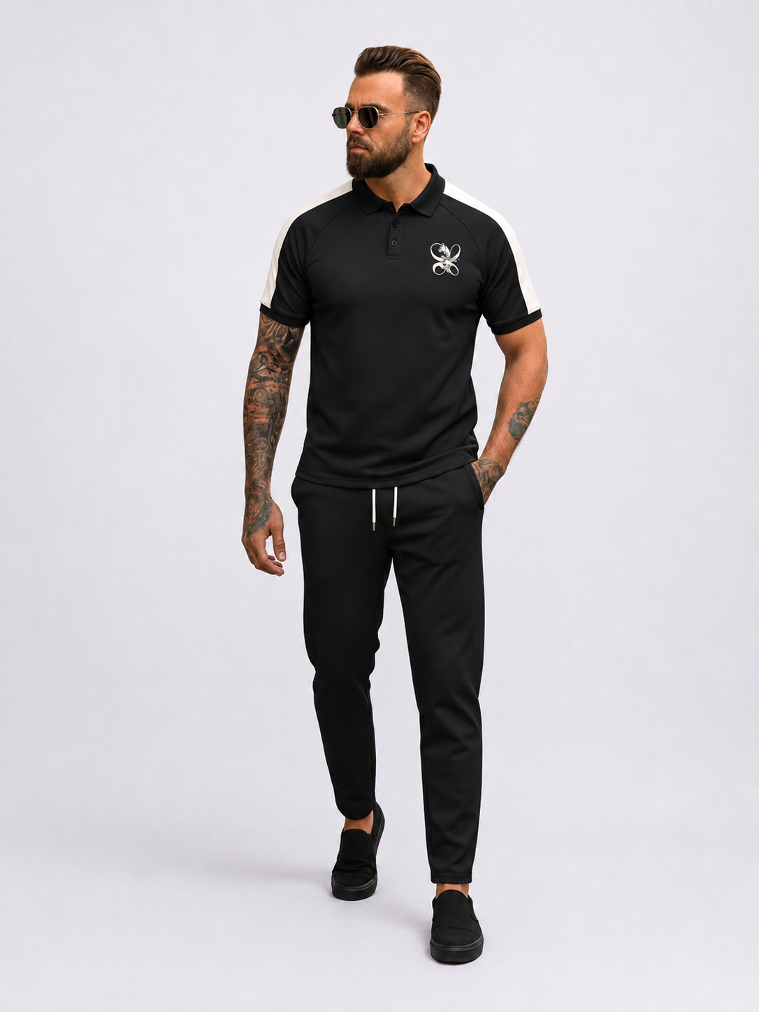 Portofino Lounge Set Black - Frankie's