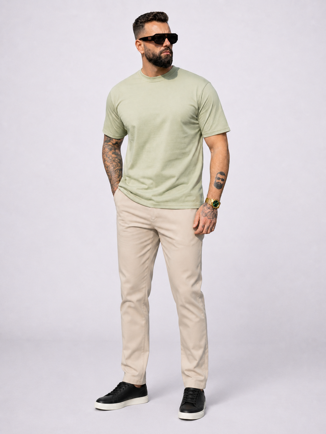 Frankies T-Shirt Pastel Green - Frankie's