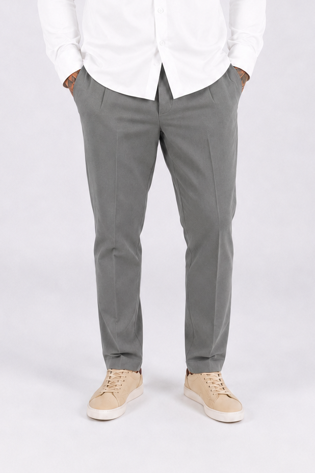 Tapered Pantalon Grey