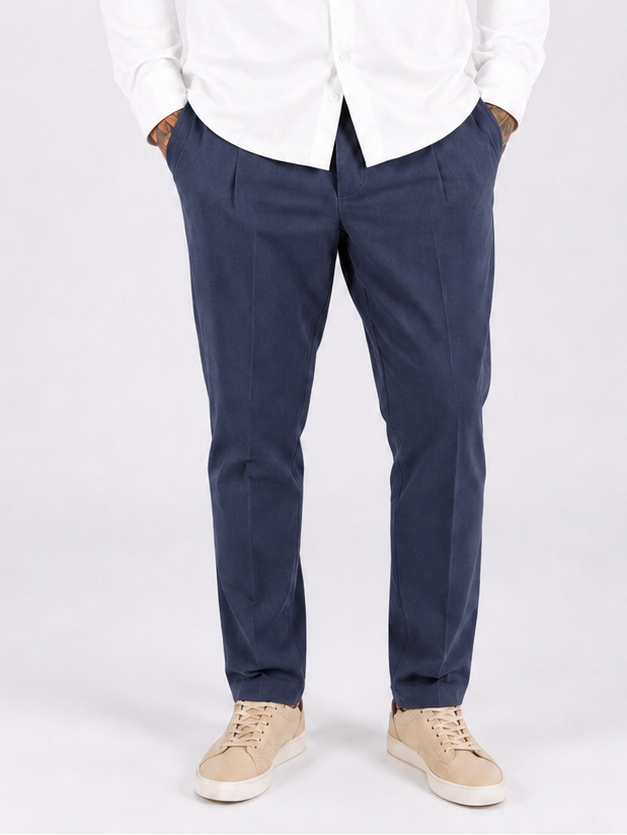 Tapered Pantalon Navy