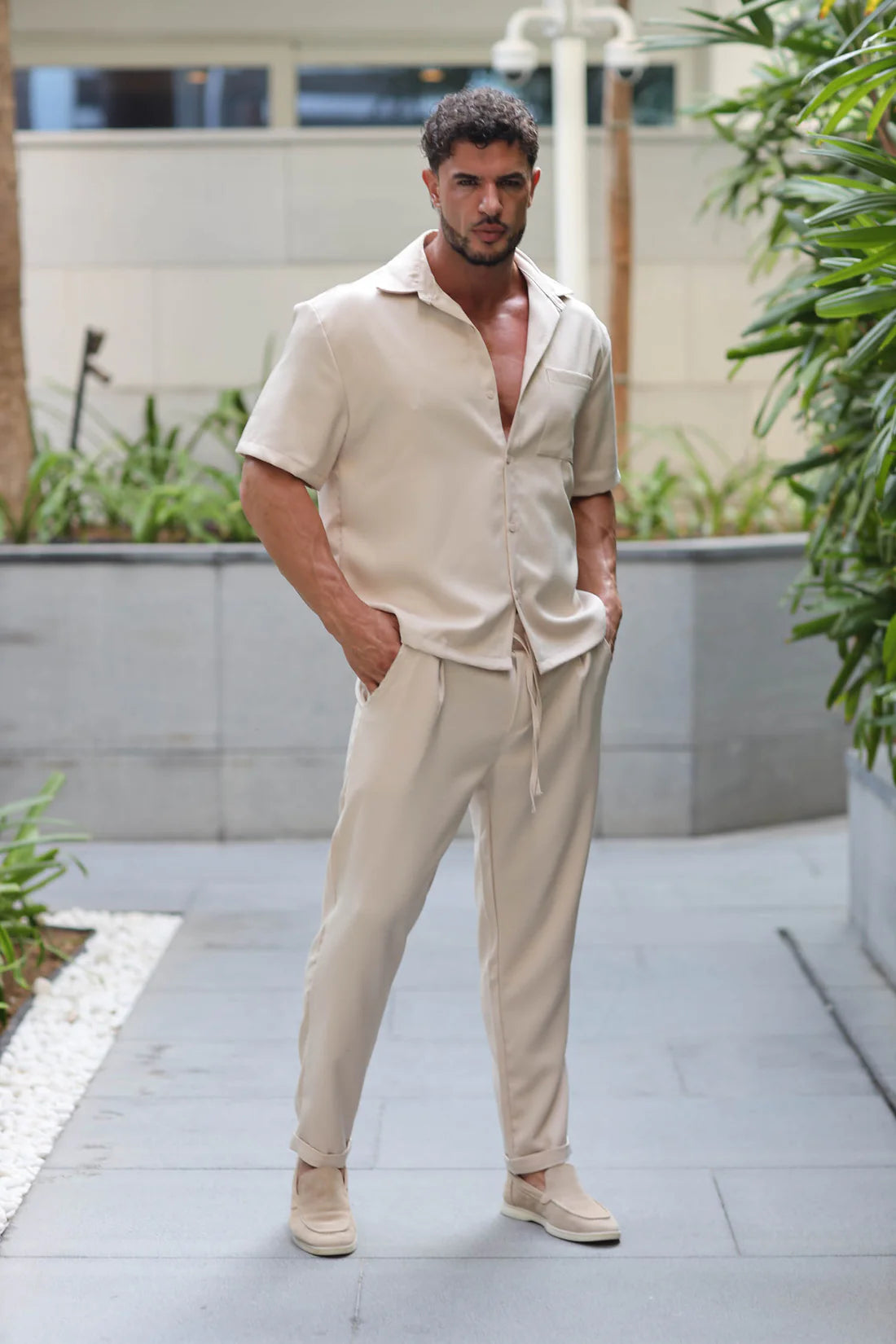 Two Piece Set Cuba Beige - Frankie's