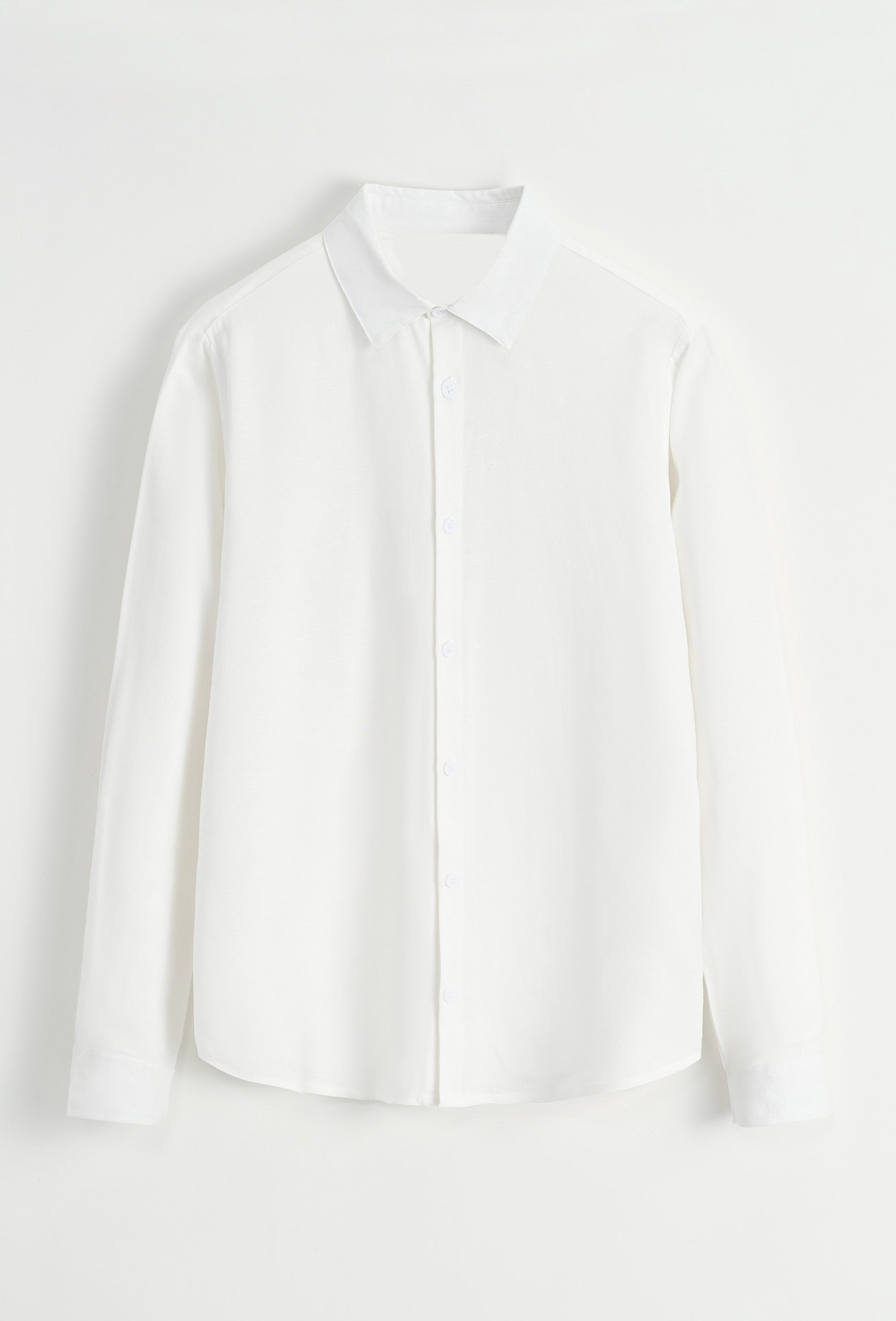 Shirt linen white