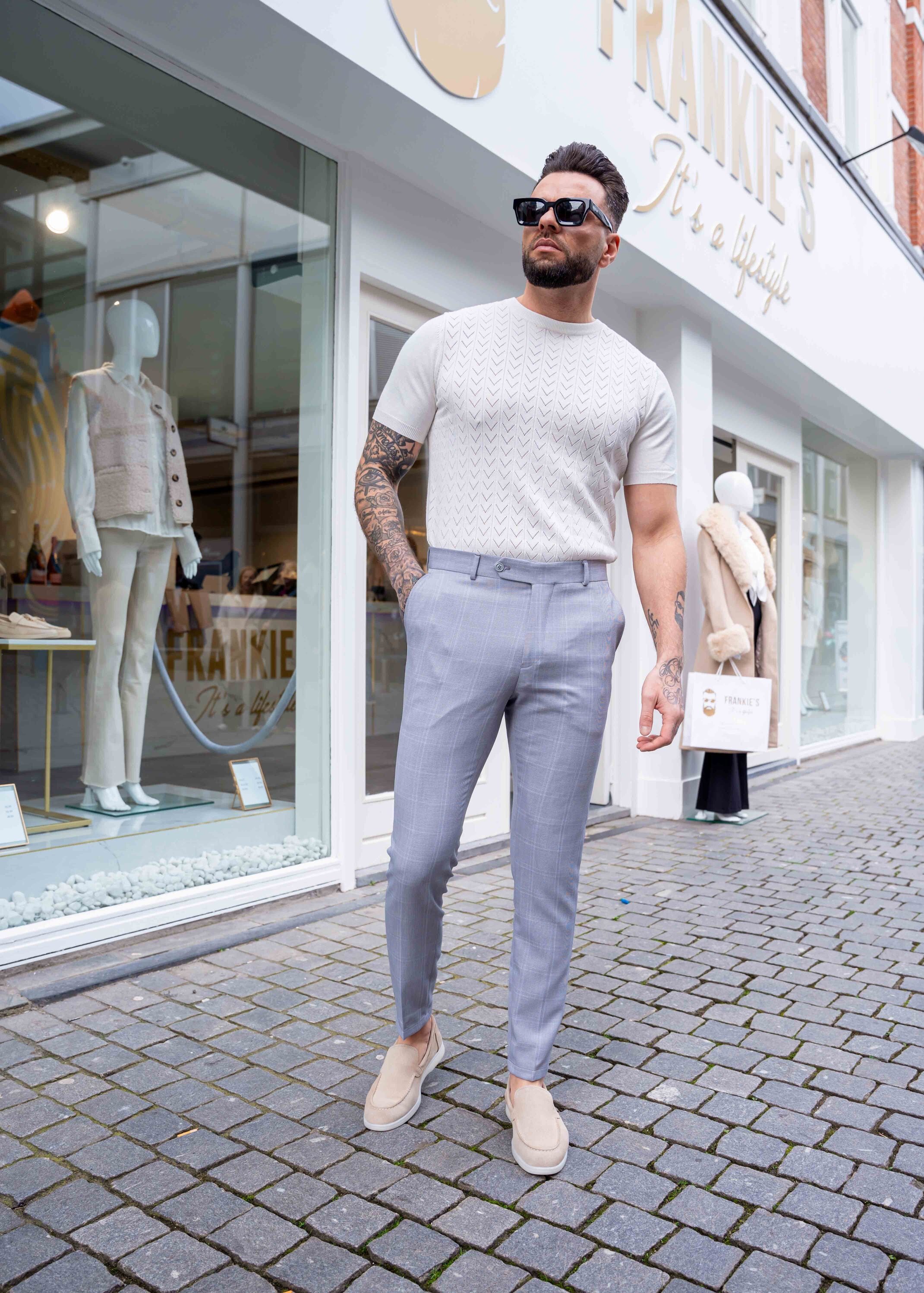 Pantalon Oxford grey - Frankie's
