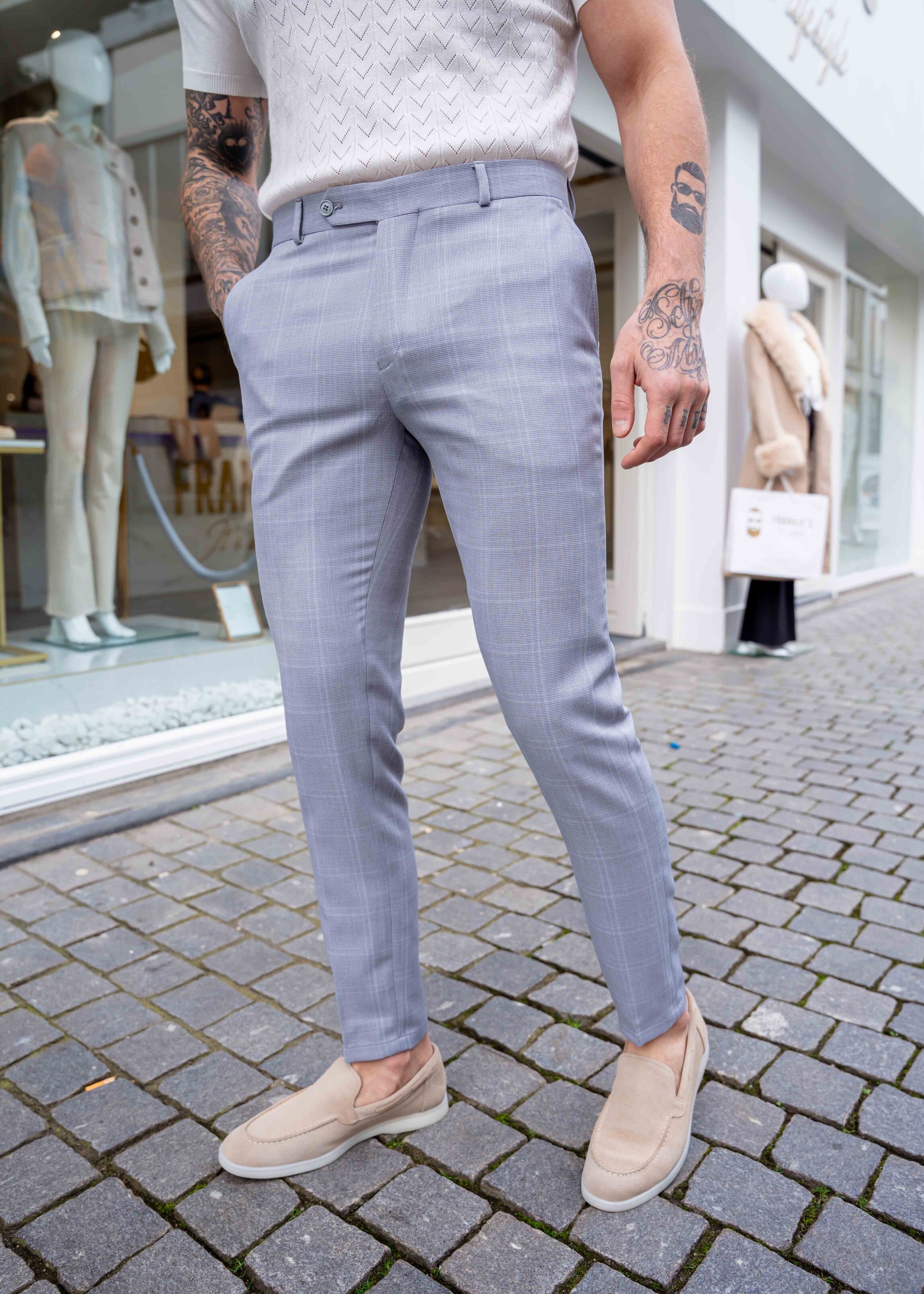Pantalon Oxford grey - Frankie's