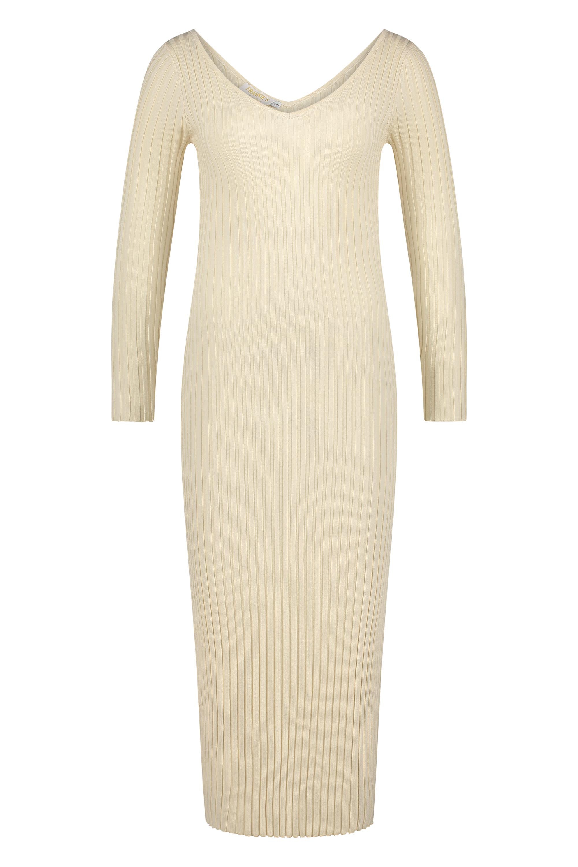 Dress knitwear long sleeve beige - Frankie's