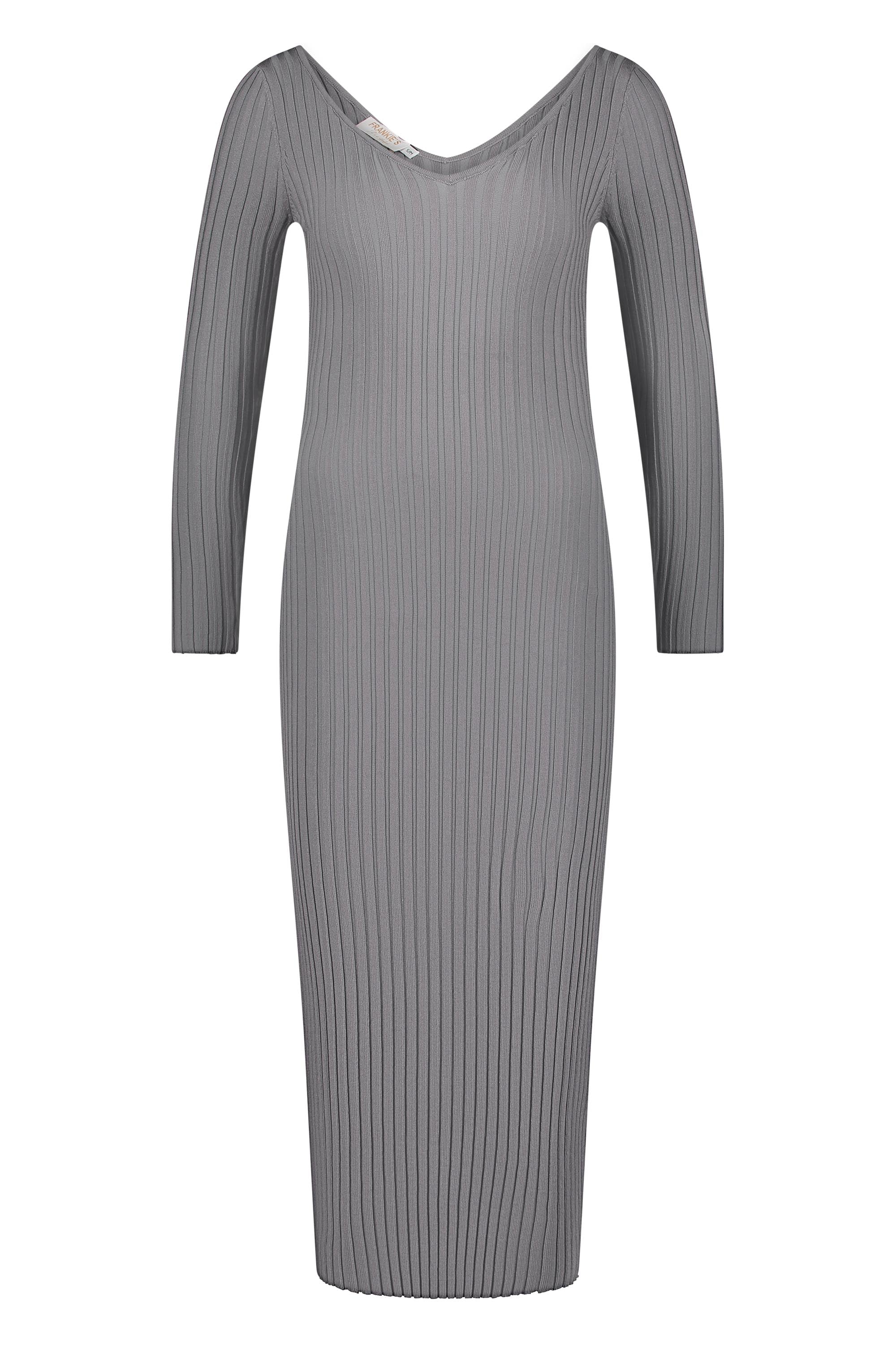 Dress knitwear long sleeve grey - Frankie's