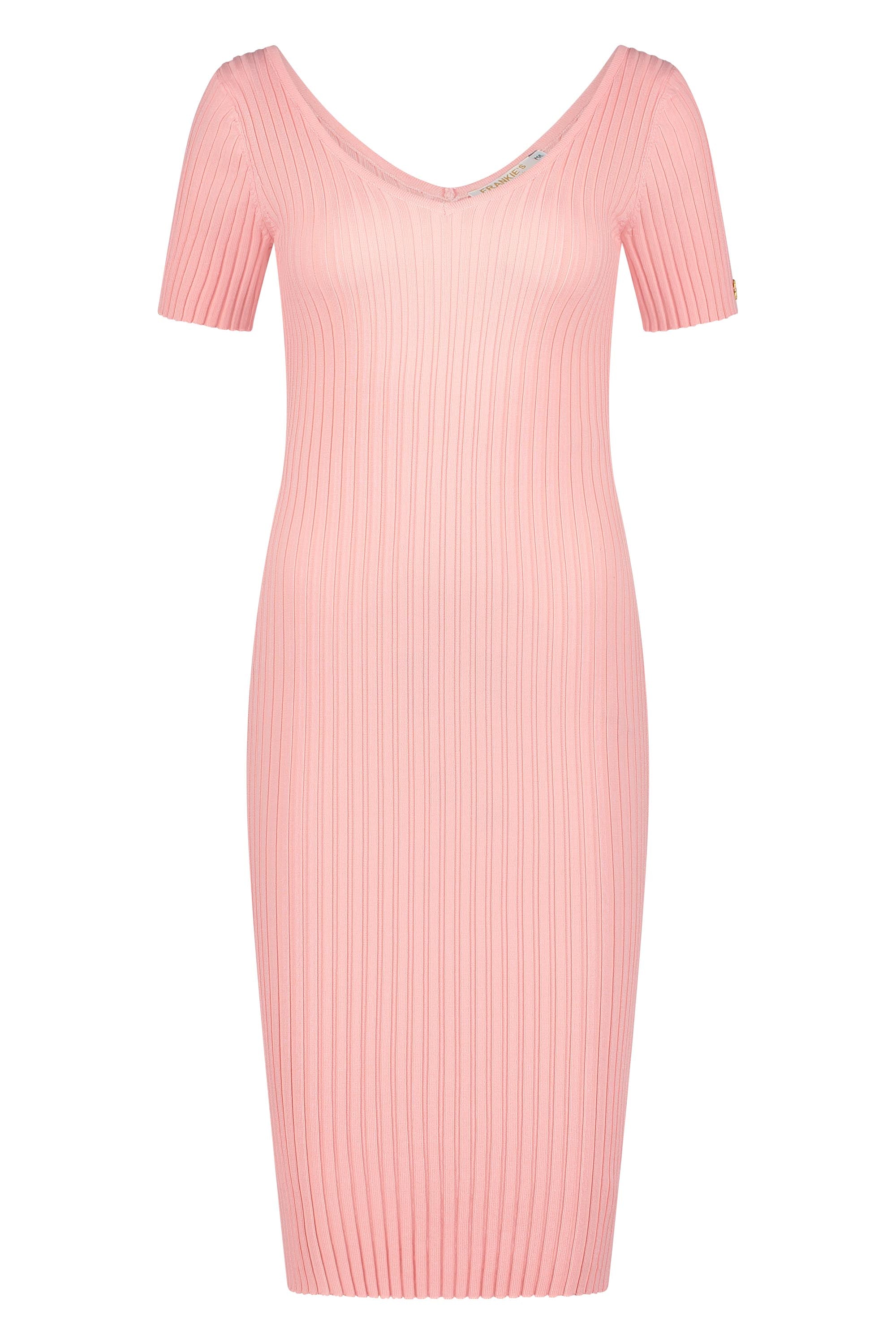 Dress knitwear short sleeve pink - Frankie's
