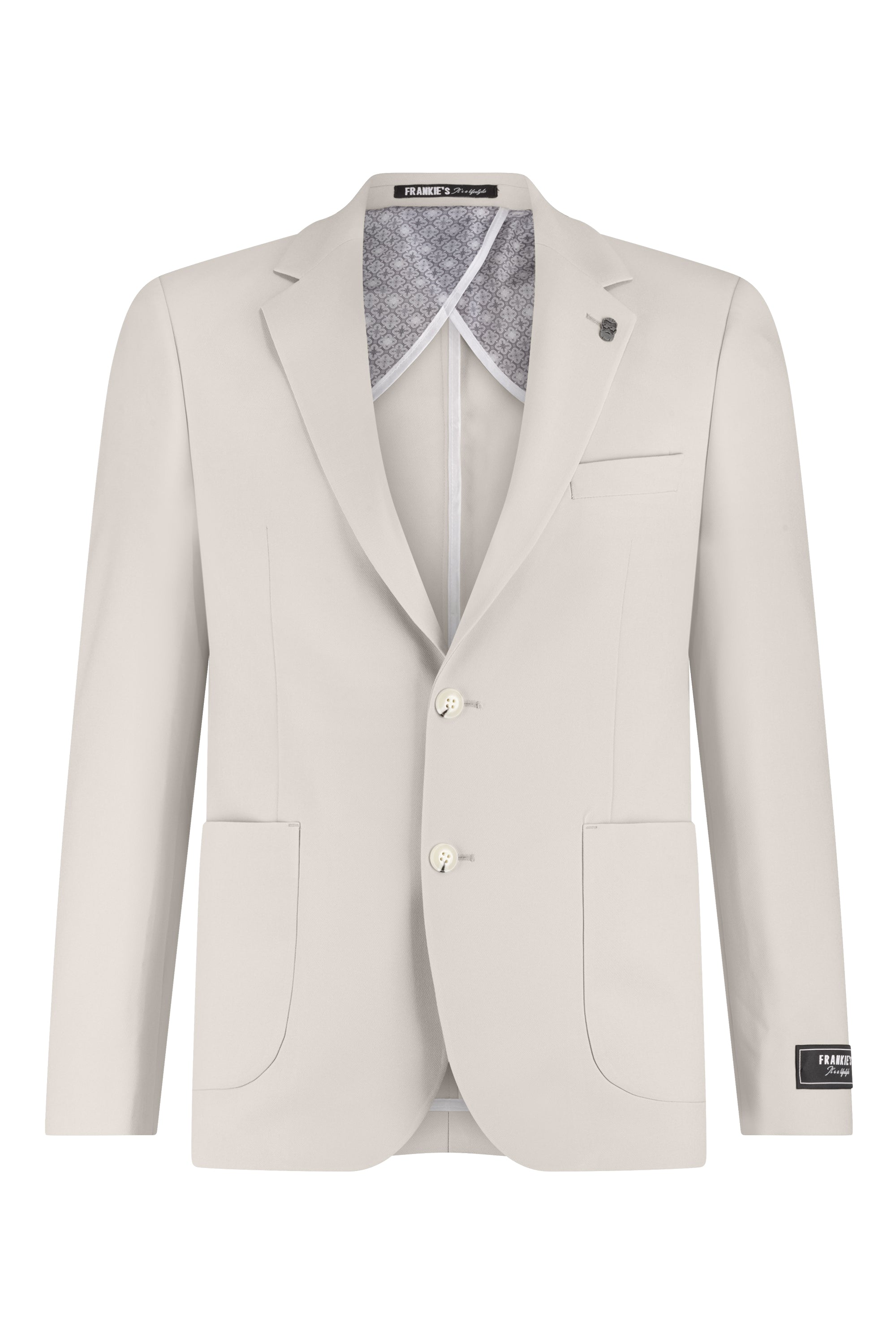 Suit two piece Ibiza beige