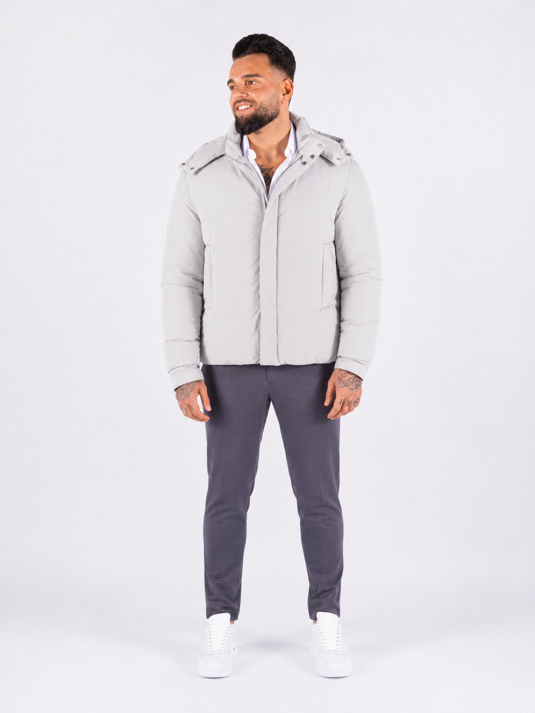 Puffer with Zip Off Hood