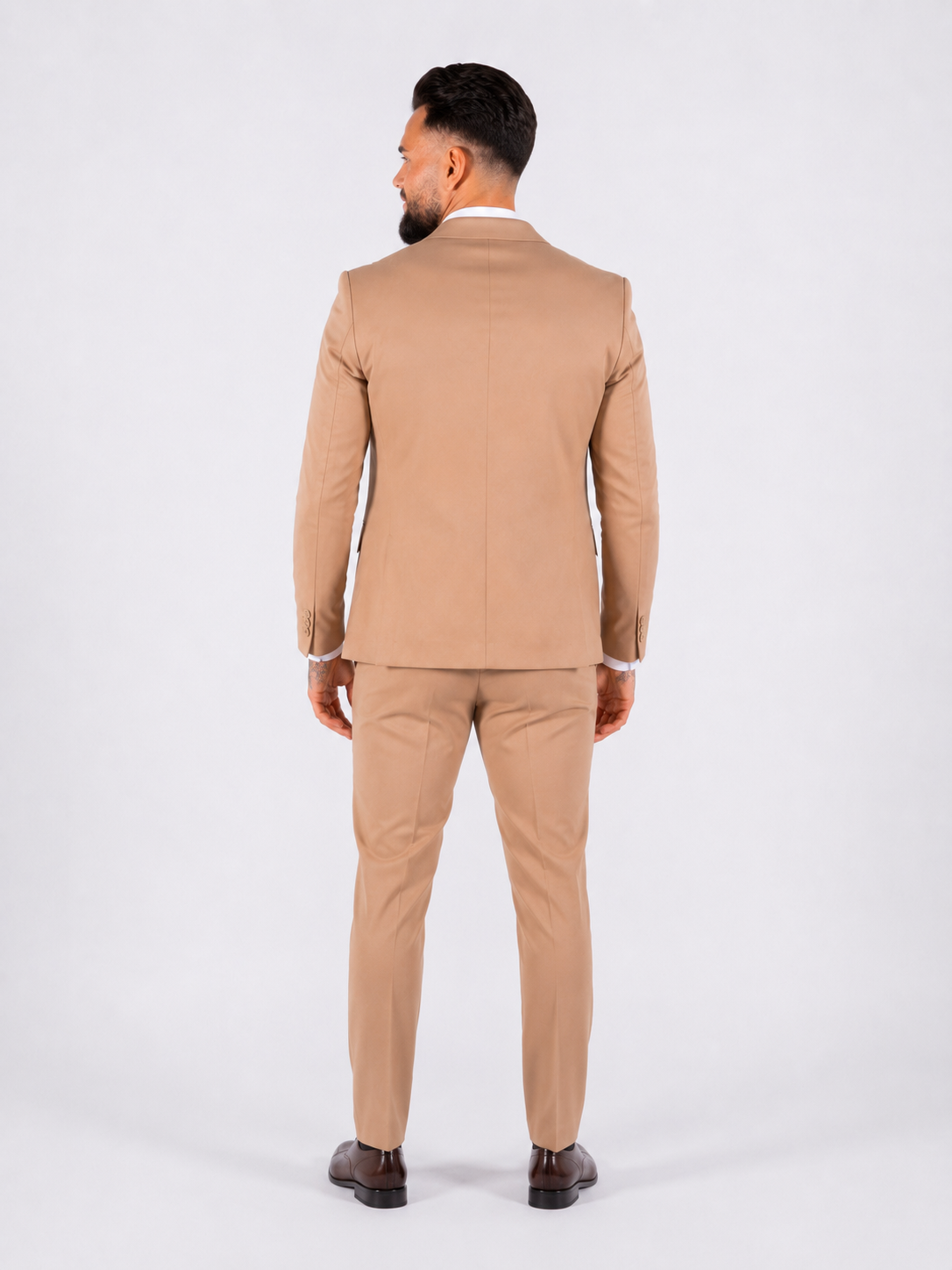 Suit Three Piece Valencia Camel