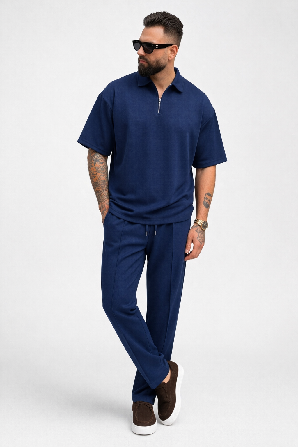 Milano Oversized Set Navy Blue