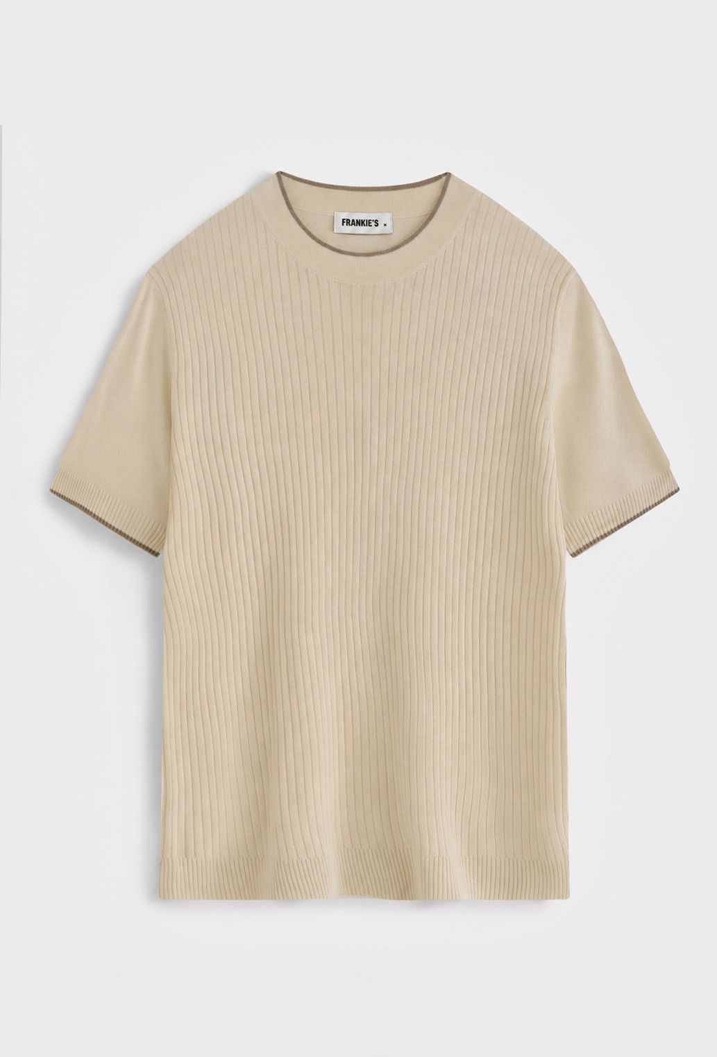 Frankies Essential Tee Beige