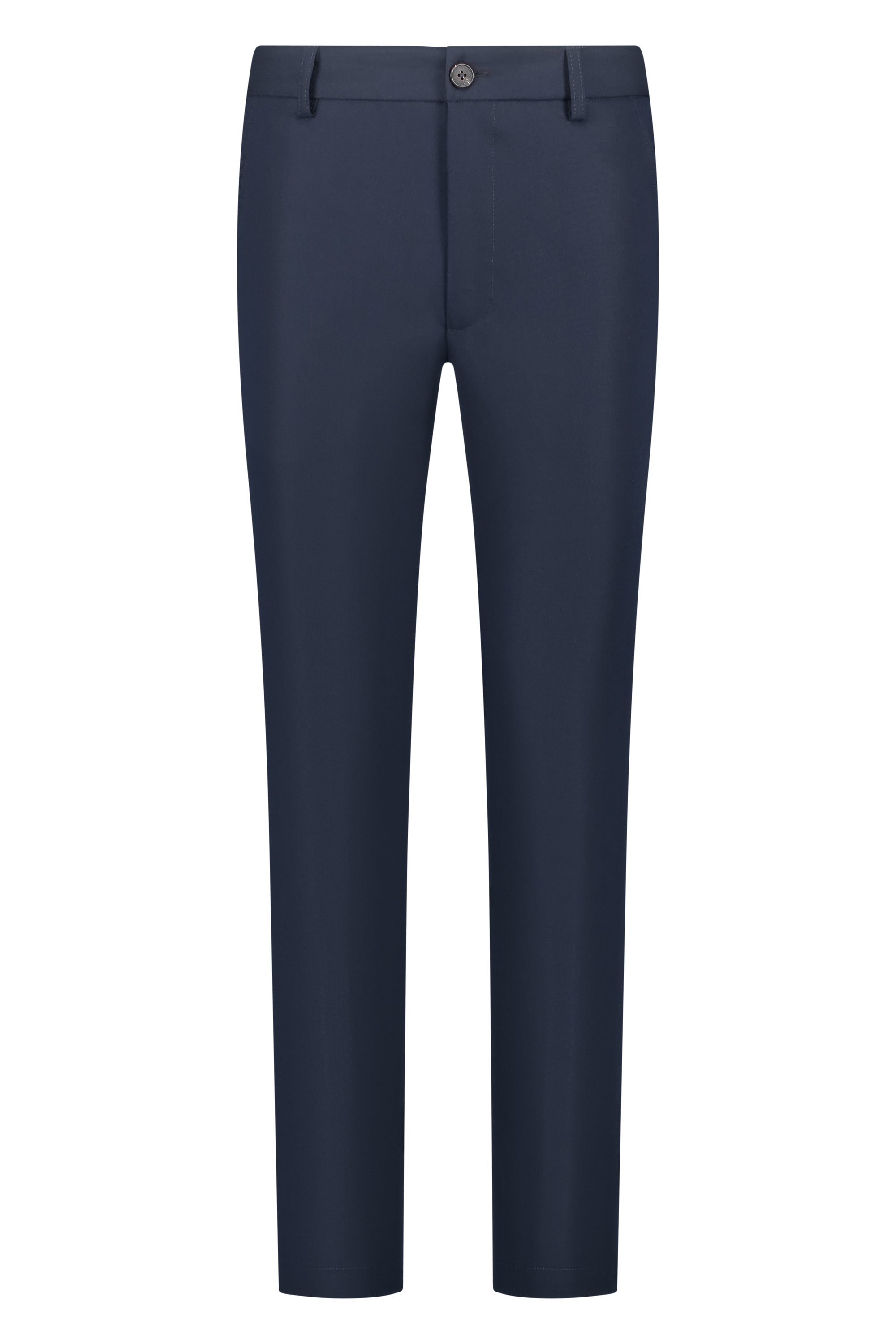 Pantalon chic straight fit navy blue - Frankie's