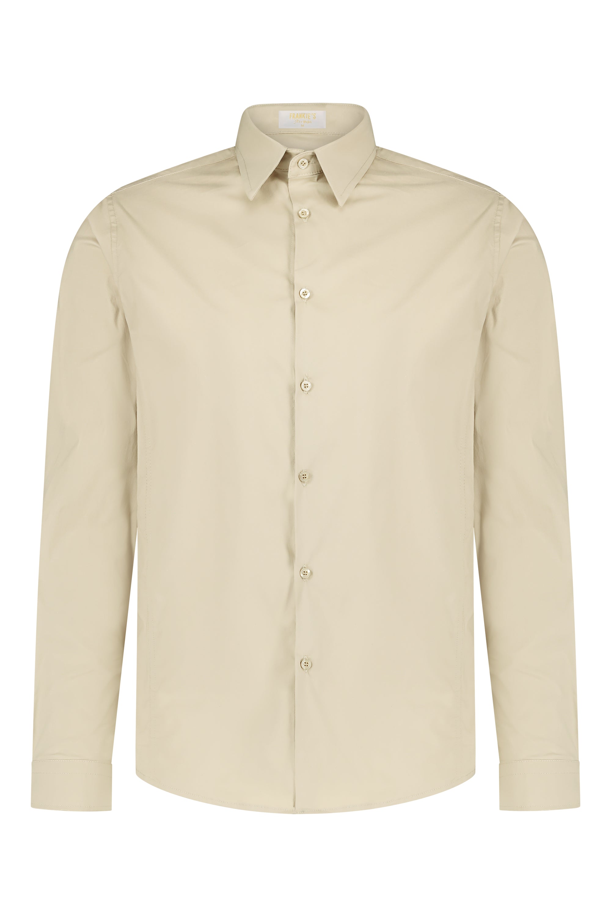 Overhemd Havana stretch light brown